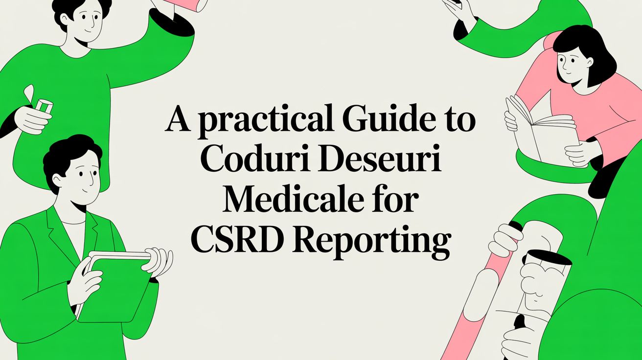 A Practical Guide to Coduri Deseuri Medicale for CSRD Reporting