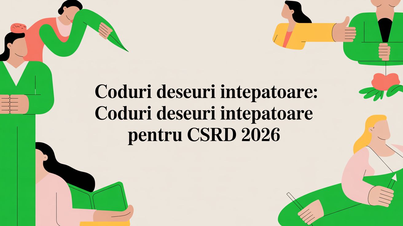 Coduri Deseuri Intepatoare: From Compliance to Strategic ESG Data