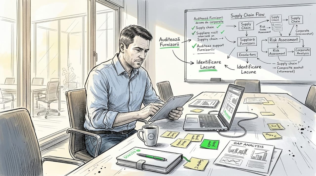 Analyst uses digital tools for ESG audits