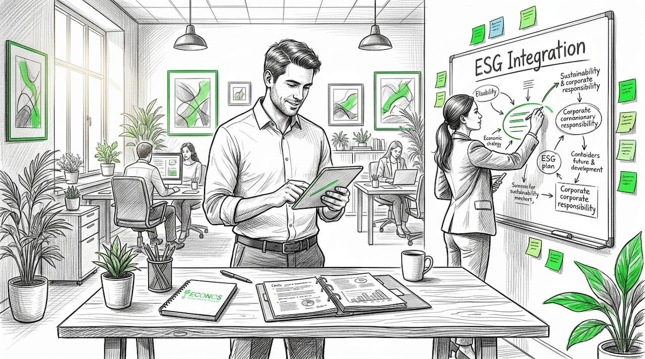Colleagues updating process for ESG integration
