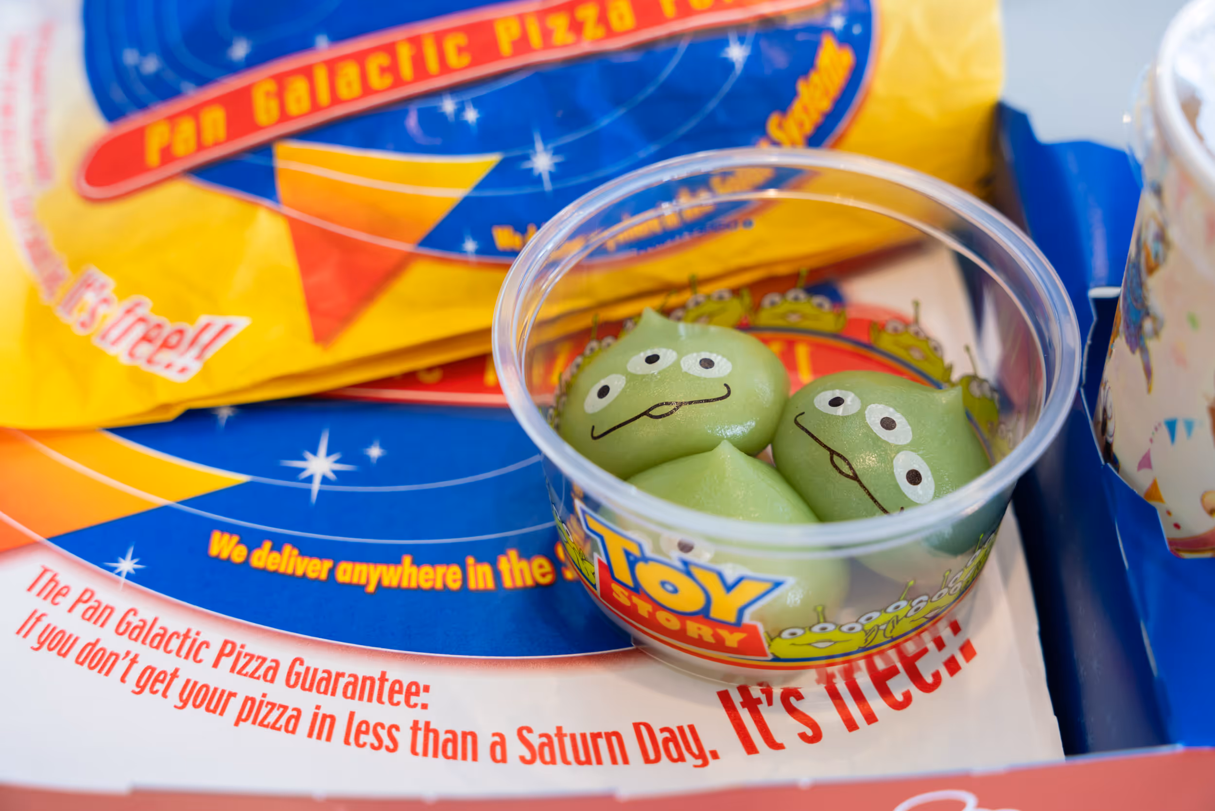 Little Green Manju. Tokyo Disney Land. Japan. 2023.
