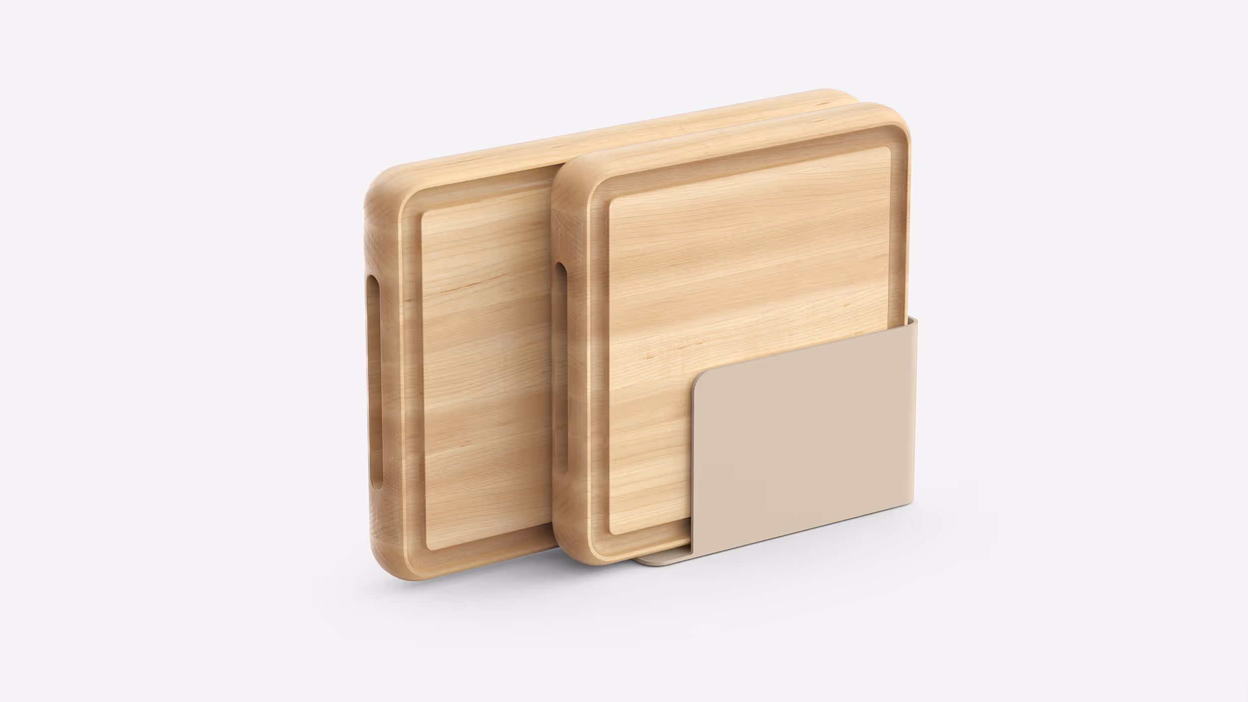 Caraway Butcher Block Set.