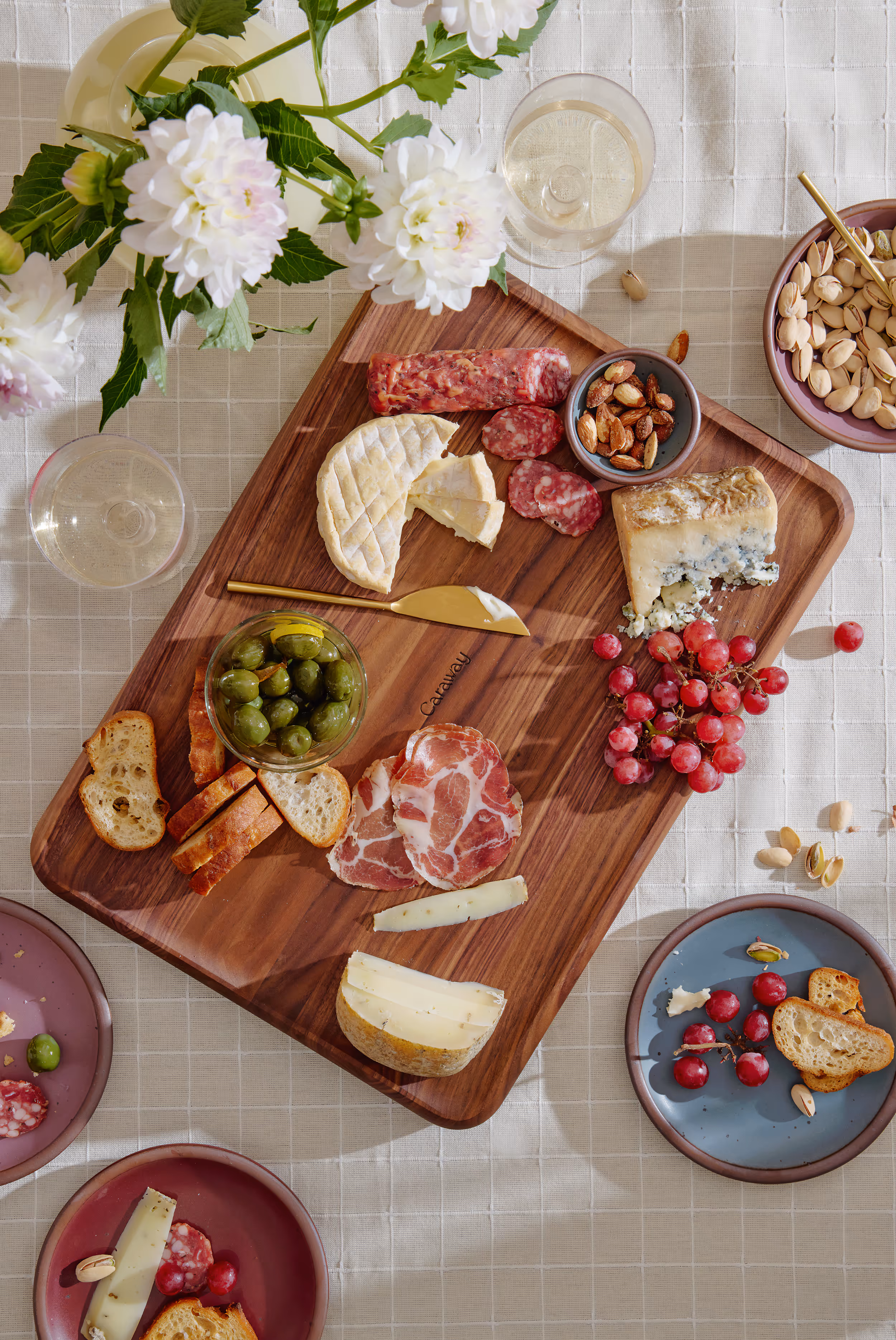 Caraway Butcher Block Set.