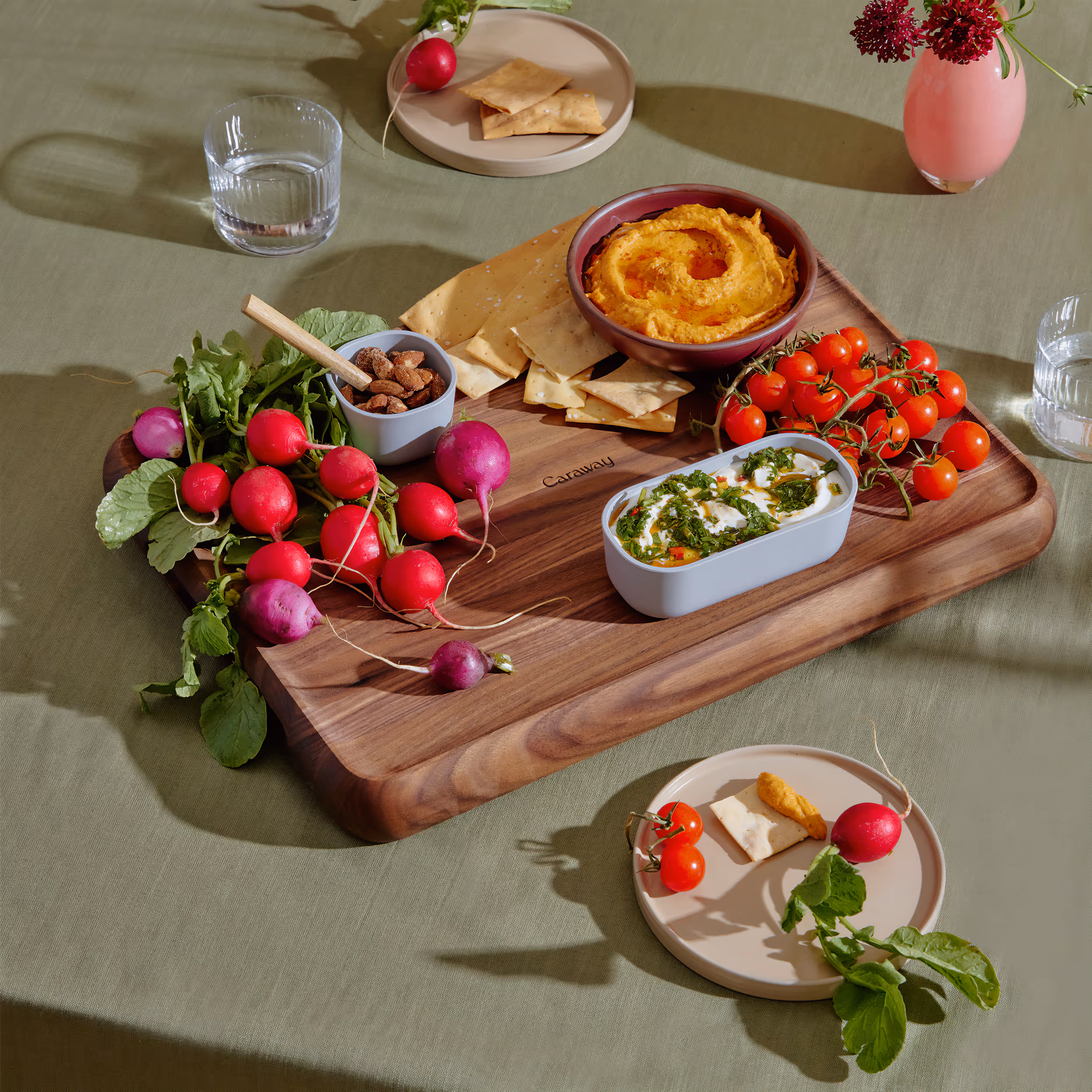 Caraway Butcher Block Set.