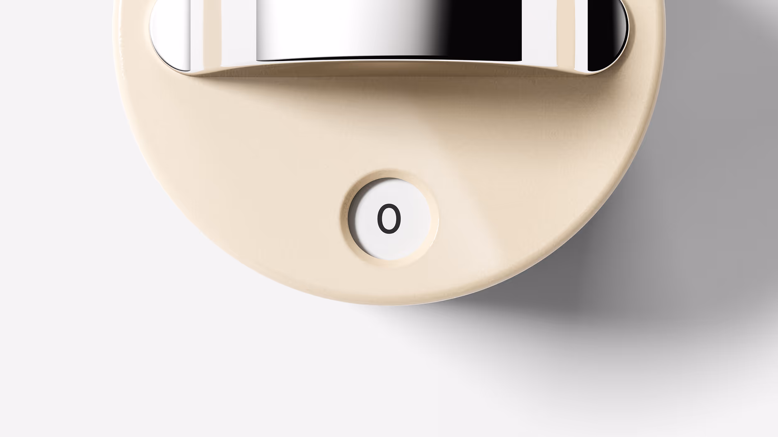 Caraway Kitchen Timer from the top.