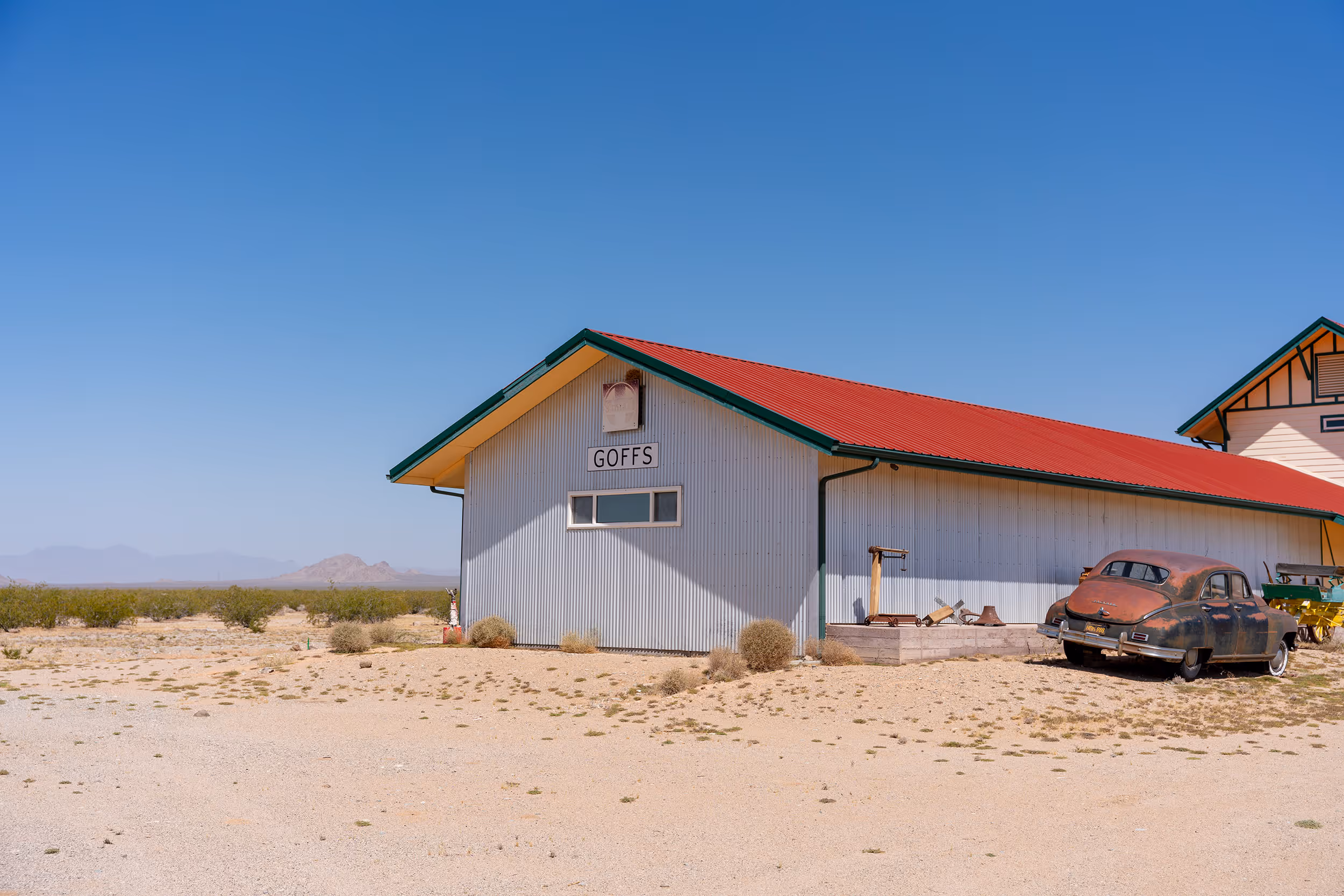 Goffs Schoolhouse, CA. 2025.