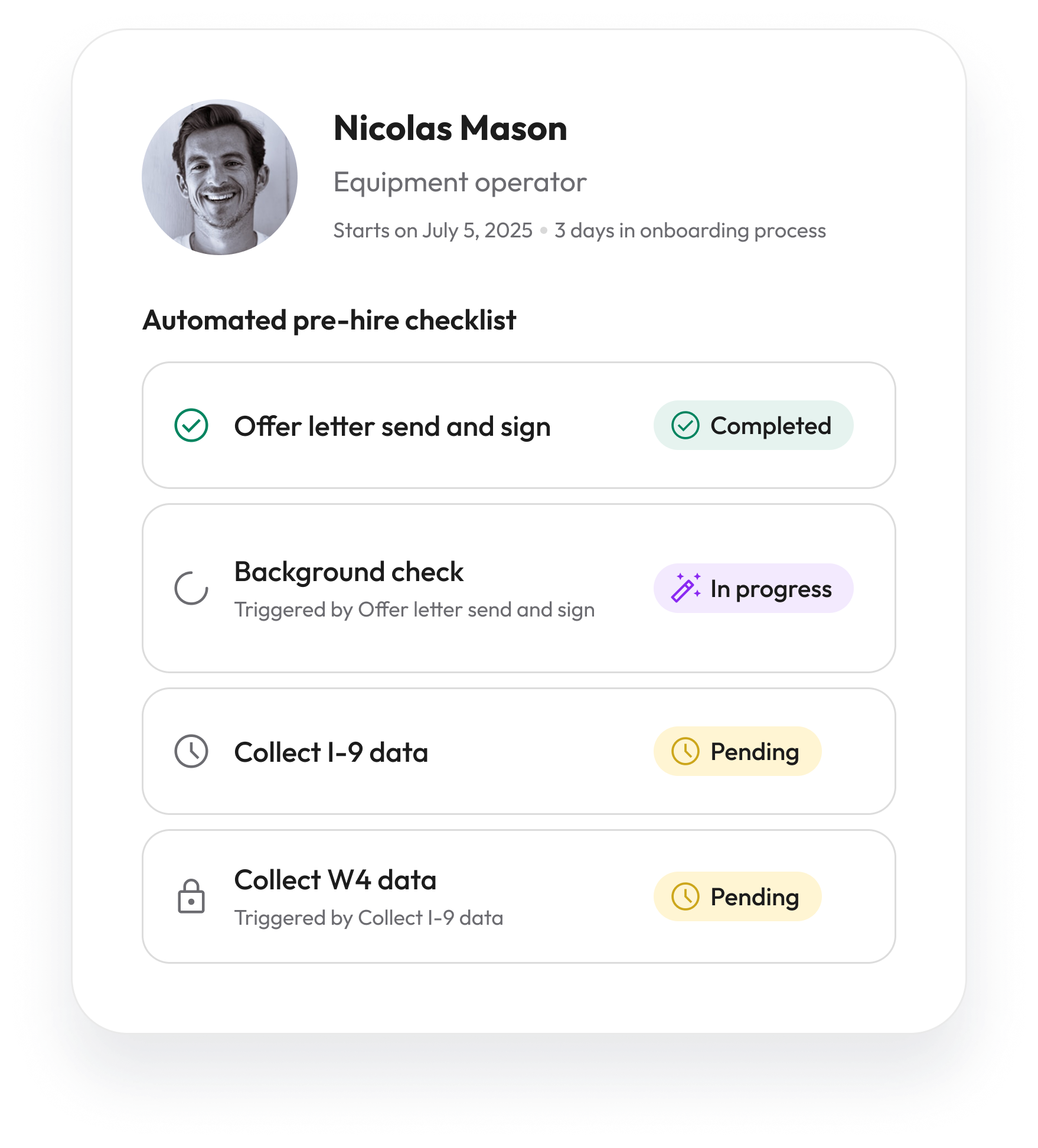 Team Engine Onboarding Checklist