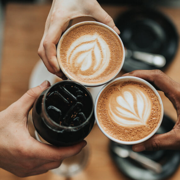 Experience A New Way To Taste Coffee Three - Cappuccino X Webflow Template