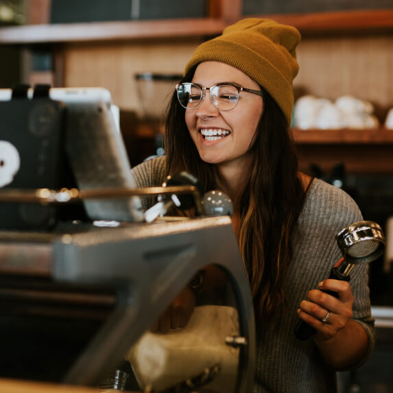 Experience a New Way To Taste Coffee Five - Cappuccino X Webflow Template