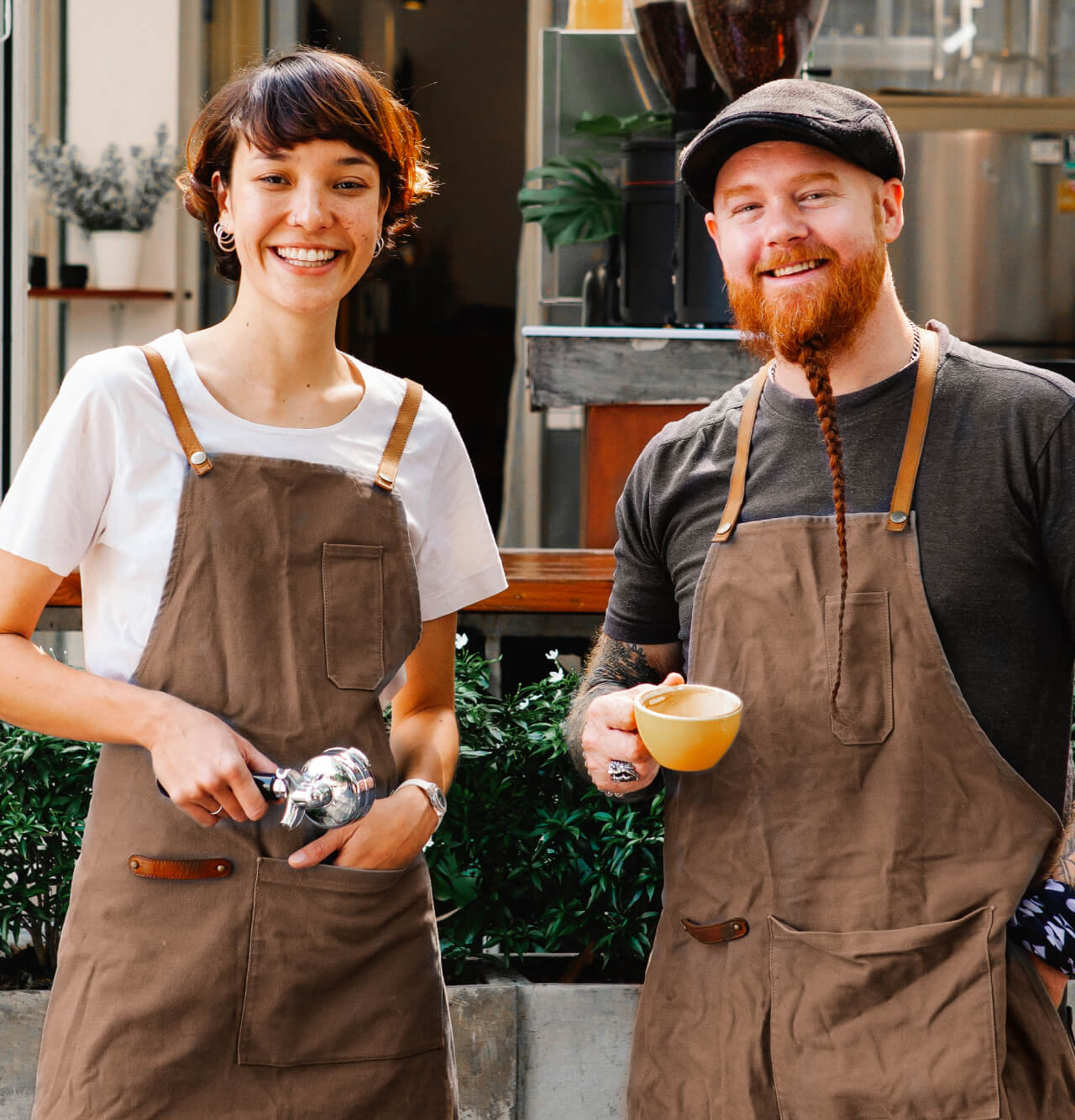 John And Sophie Met In A Coffee Shop - Cappuccino X Webflow Template