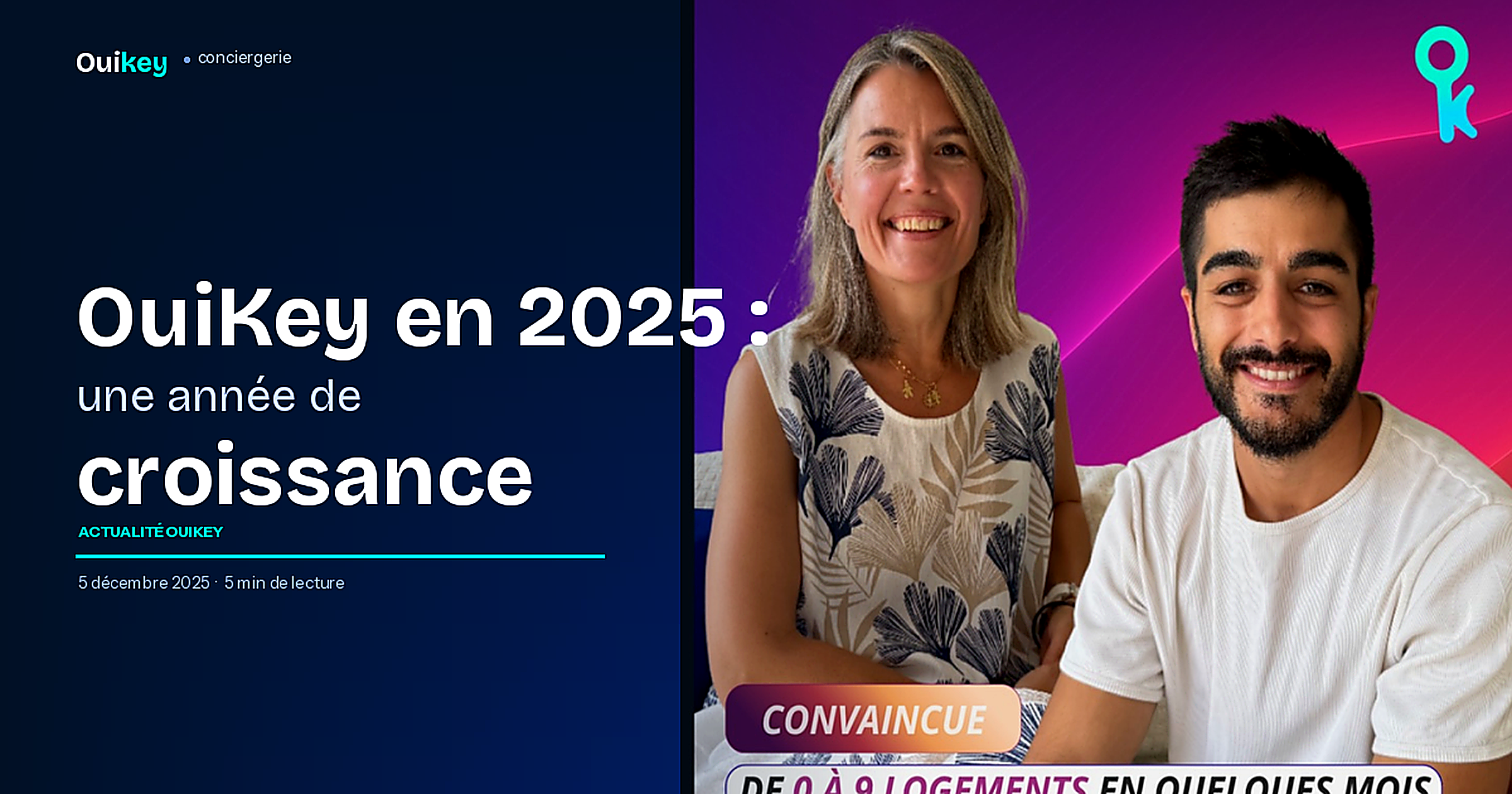 Ouikey en 2025 : une année de croissance