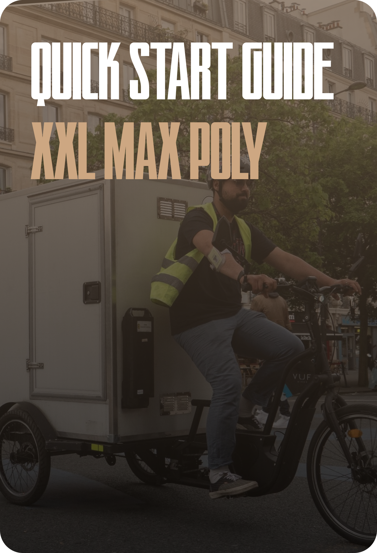 Guide d'utilisation VUF XXL MAX Poly