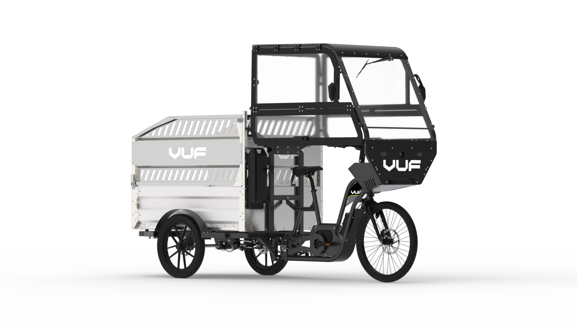 Vélo-cargo pour entretien urbain