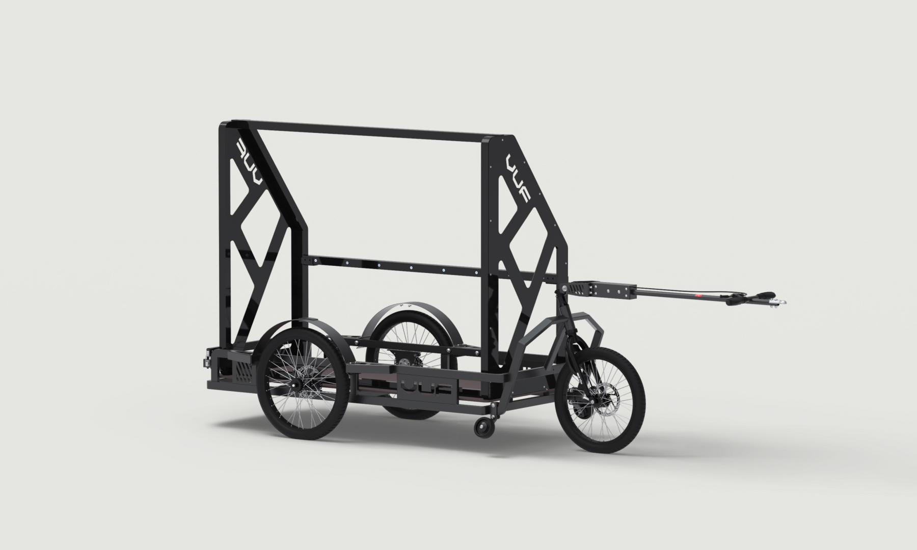 Remorque pour transport de vélos