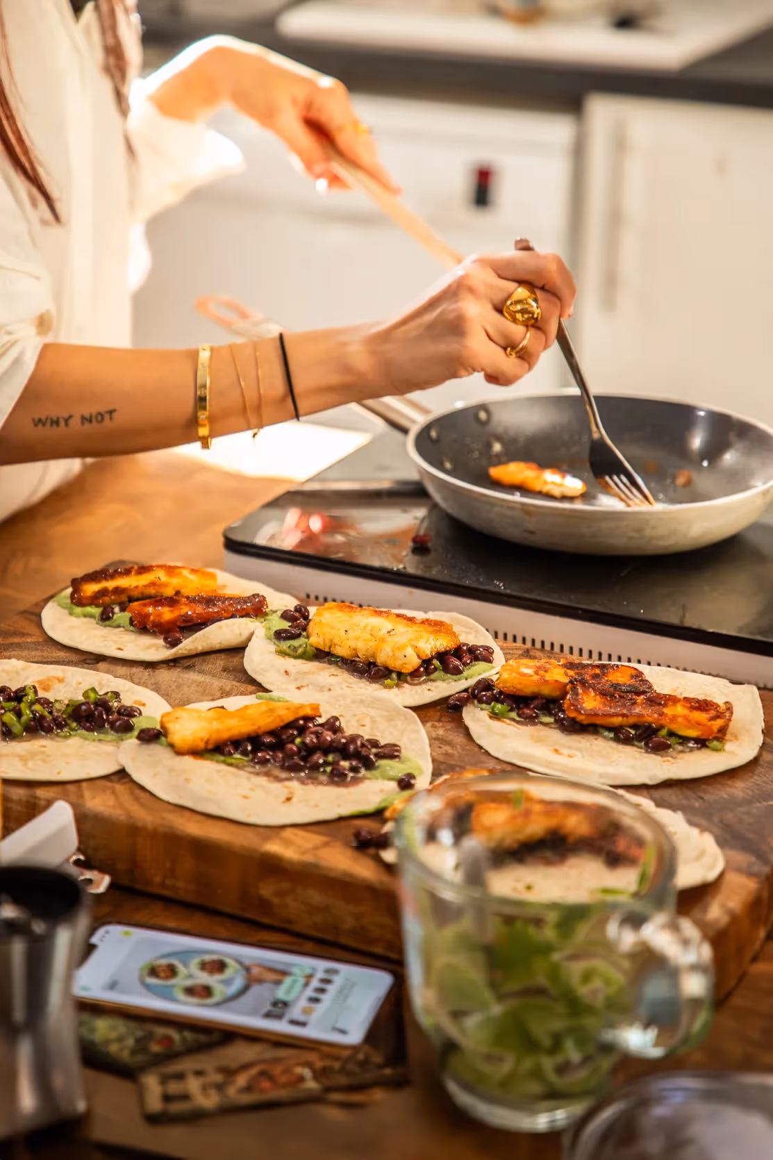 Smoky Halloumi Tacos