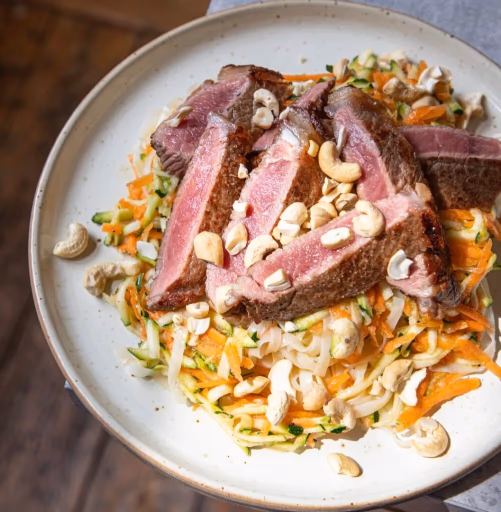 Vietnamese Steak and Noodle Salad