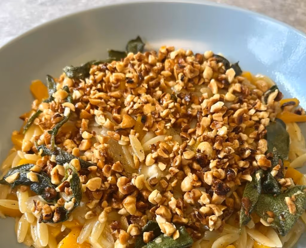 Squash and Sage Orzo