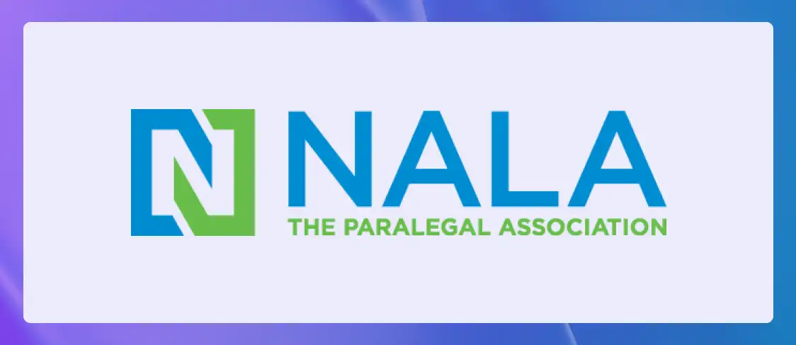 The logo for the National Association of Legal Assistants (NALA).