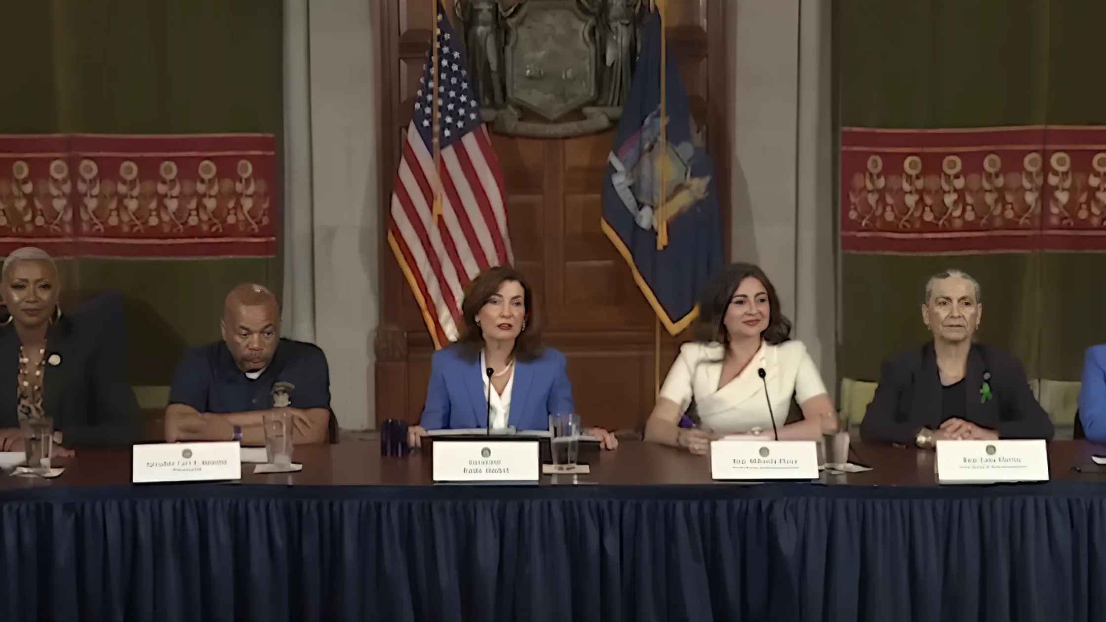 Hochul and Texas Democrat Press Briefing
