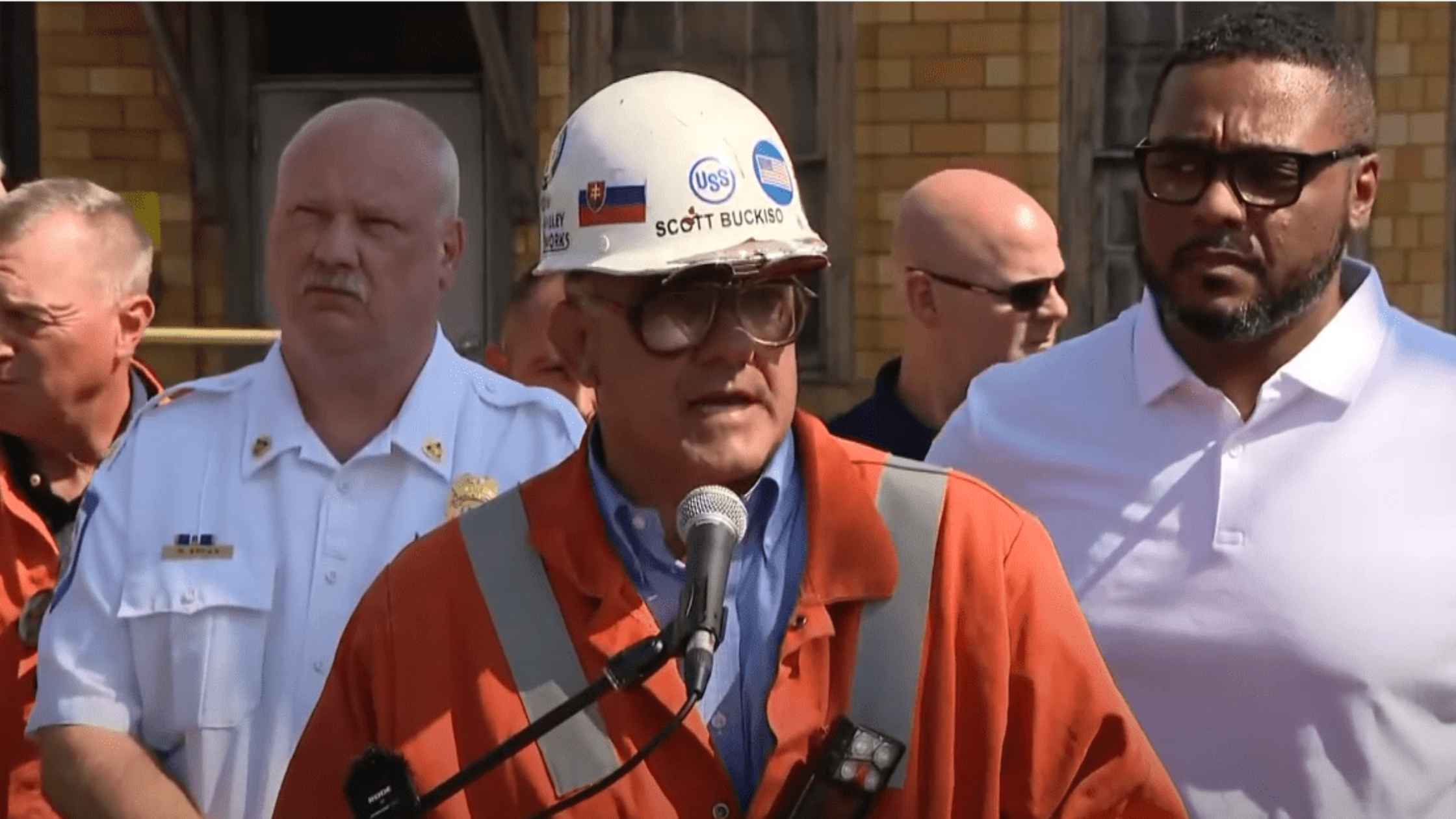 Steel Plant Press Conference
