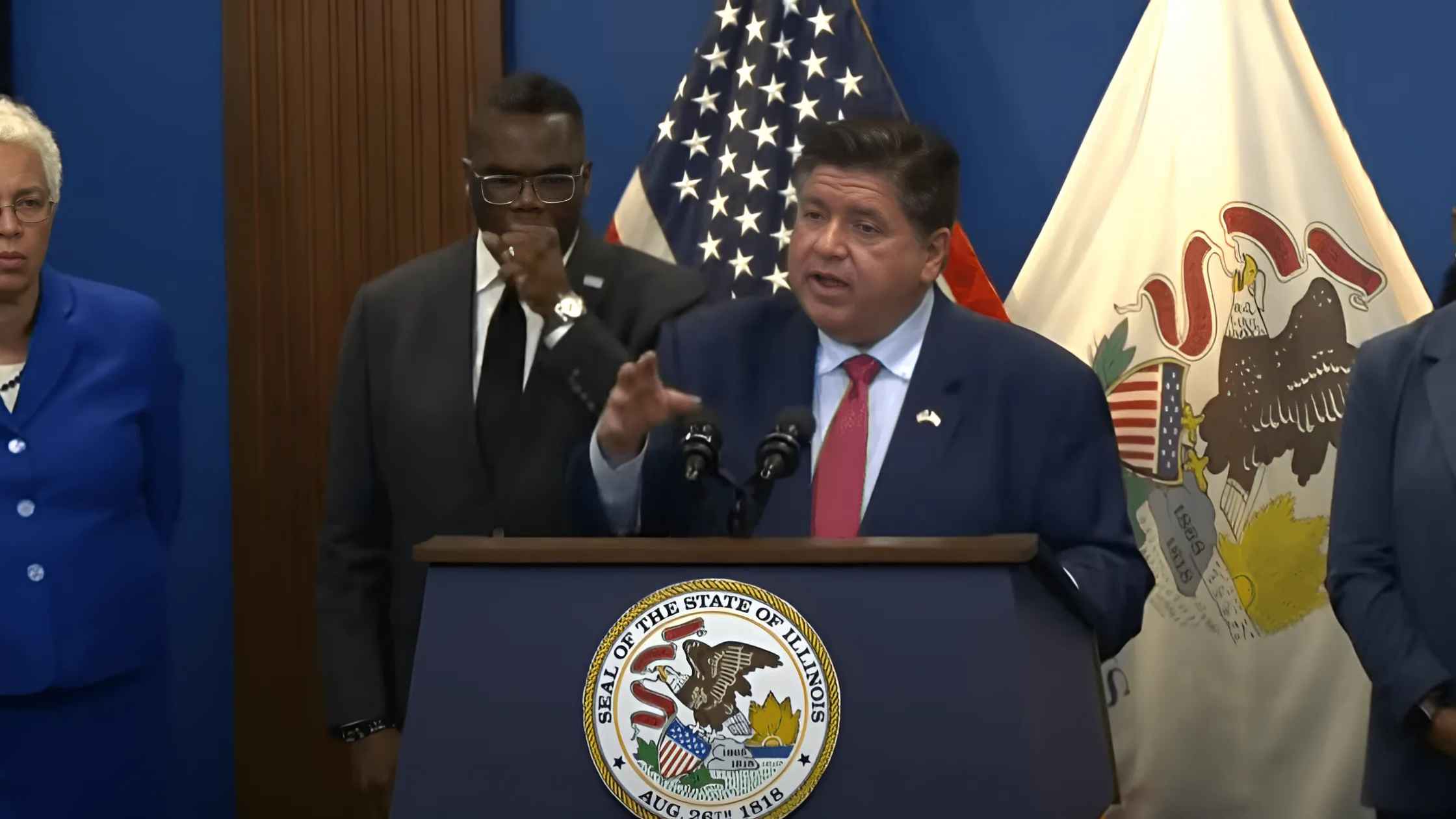 Pritzker Press Conference on 9/02/25