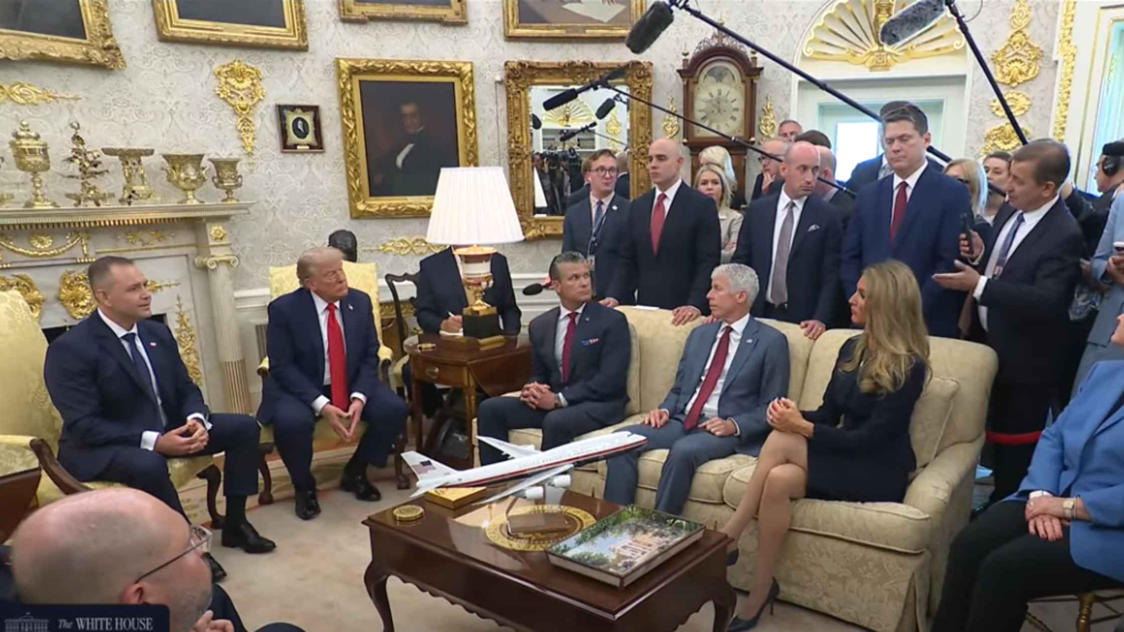 Polish President Visits the White House