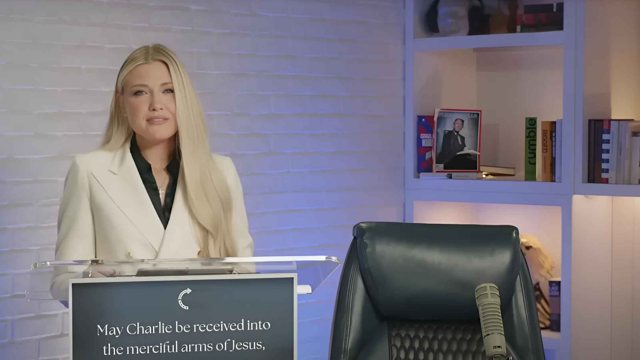 Erica Kirk Delivers Public Address