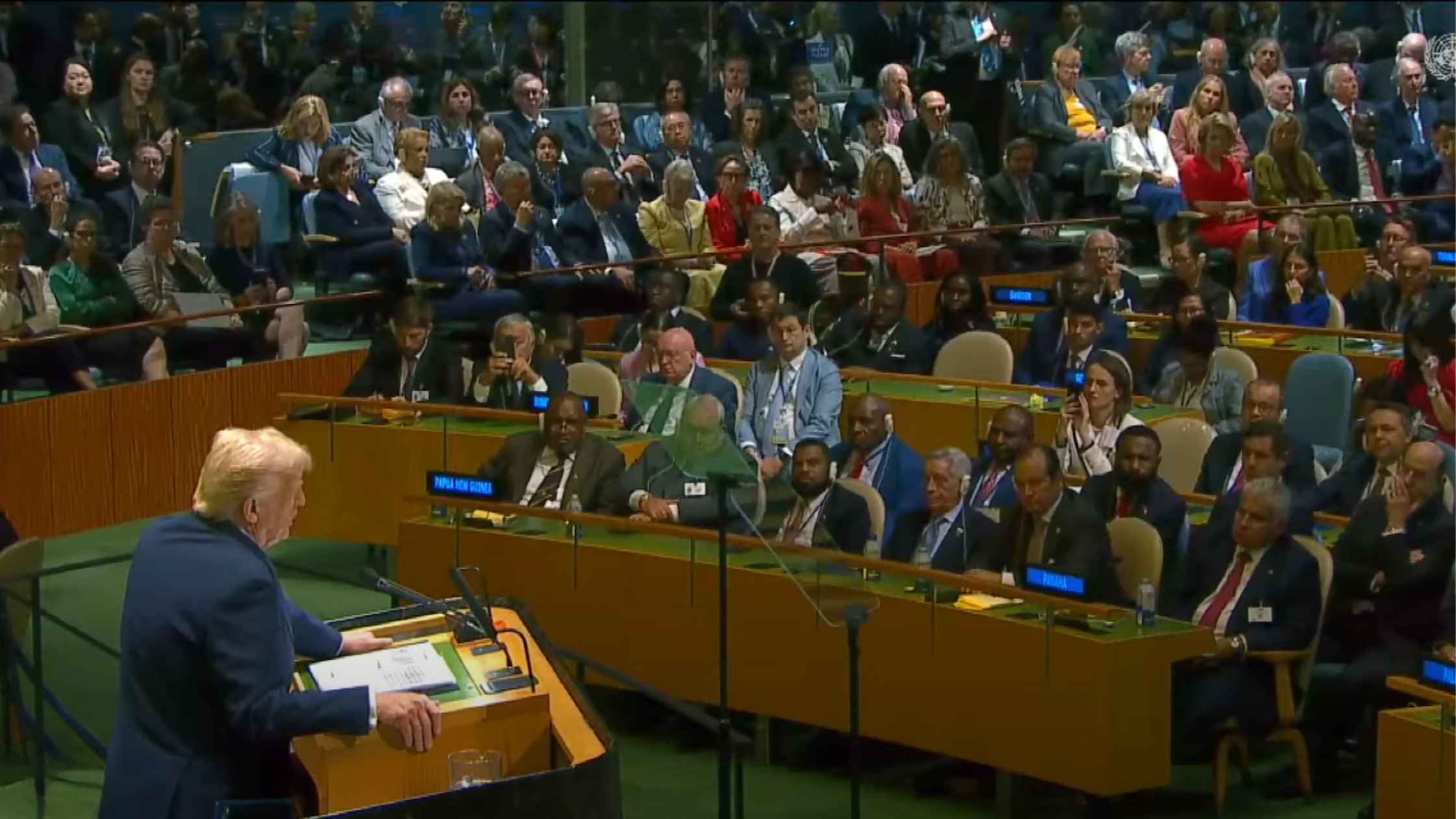 Trump Speaks at U.N.