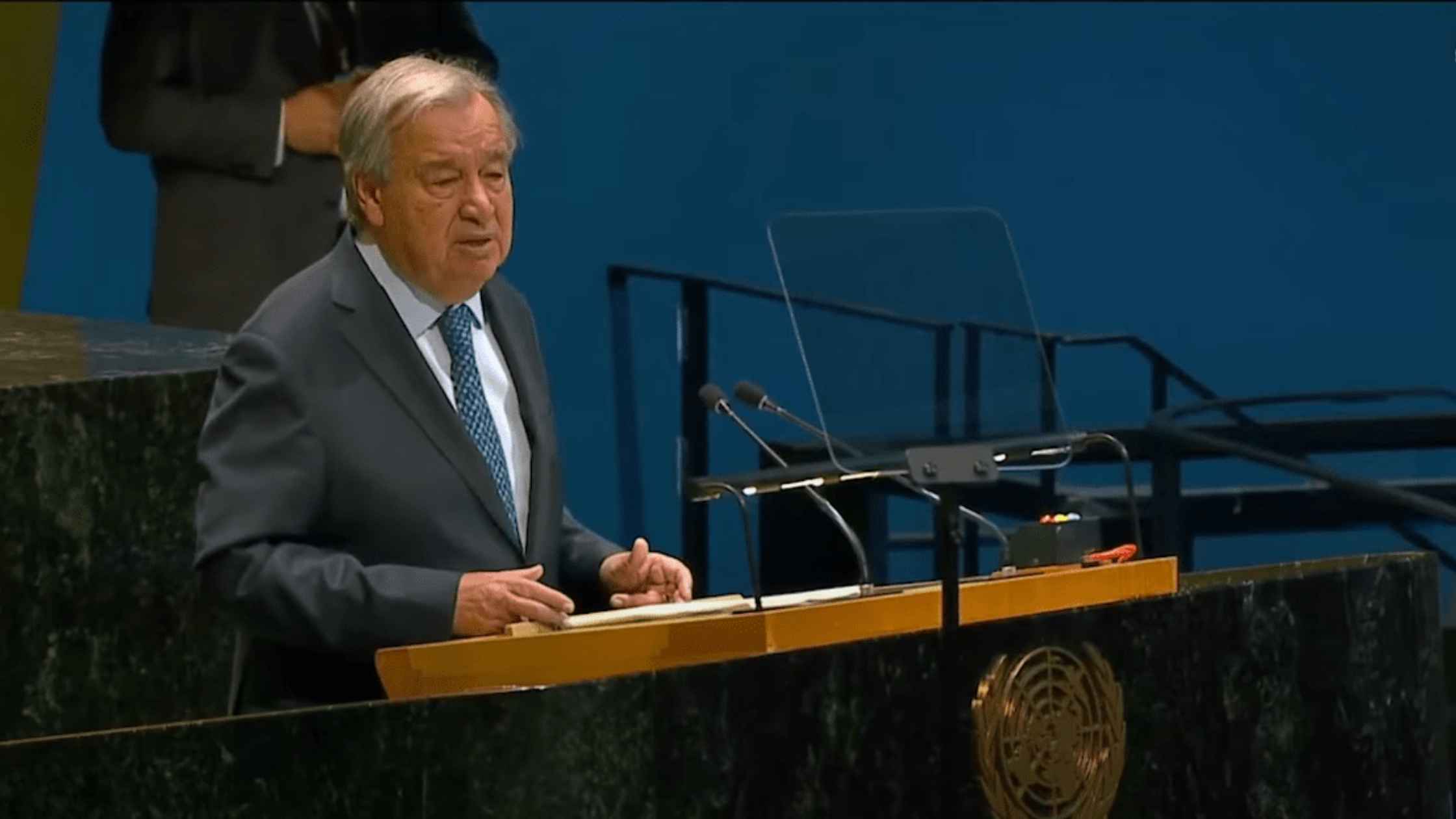 António Guterres Speaks at U.N.