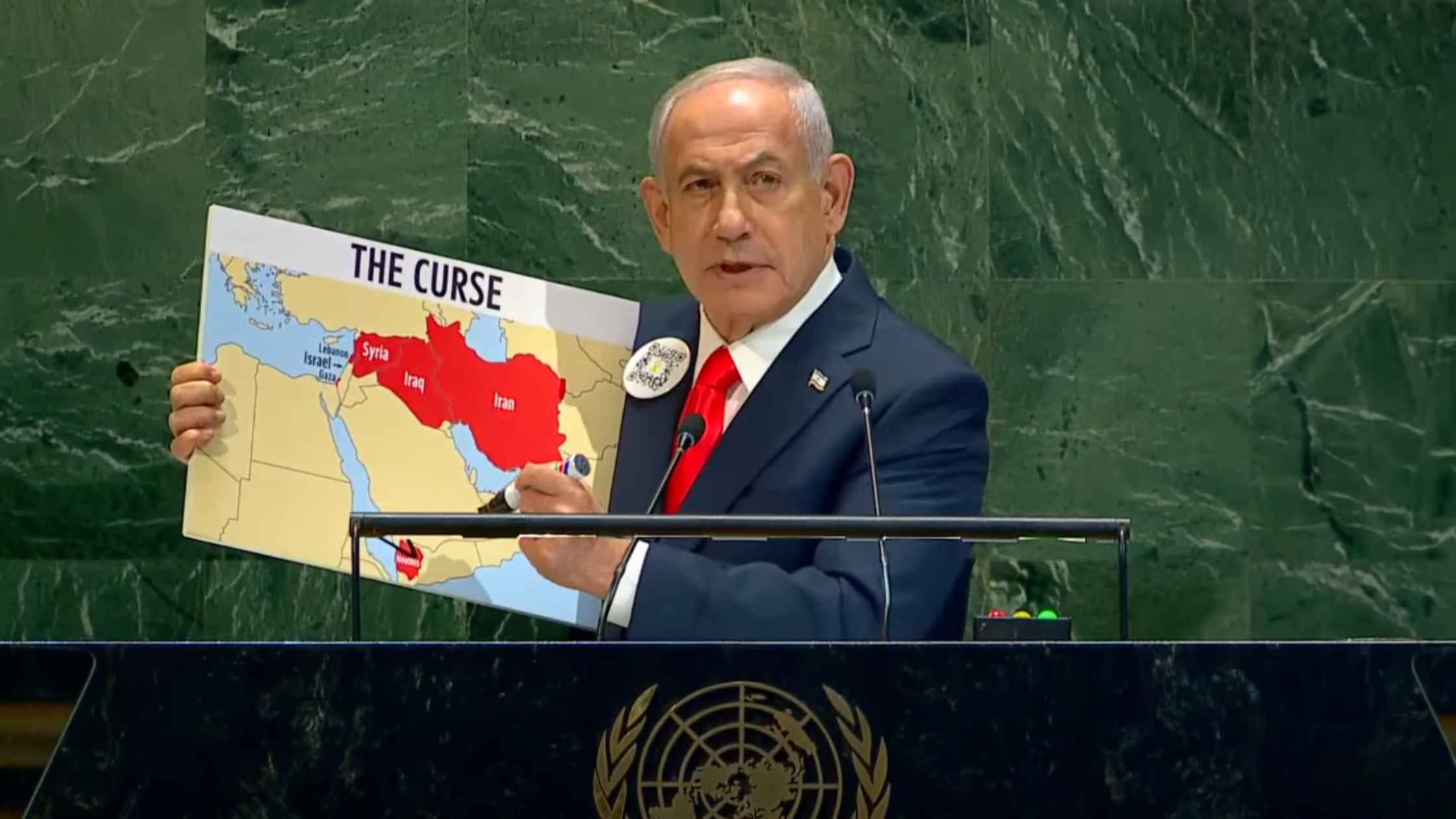 Netanyahu Speaks to U.N. General Assembly
