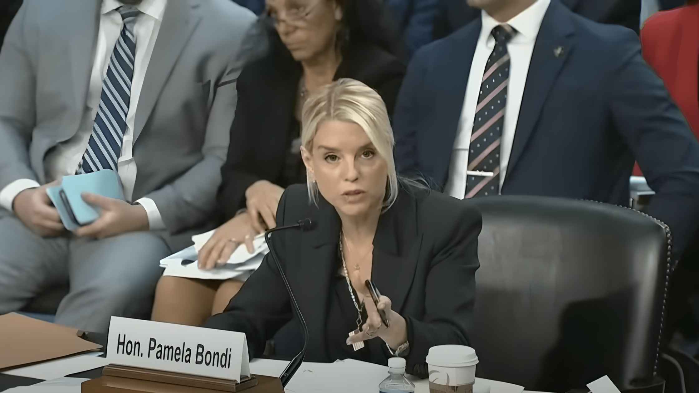 Bondi Faces Senate Questioning On DOJ Oversight