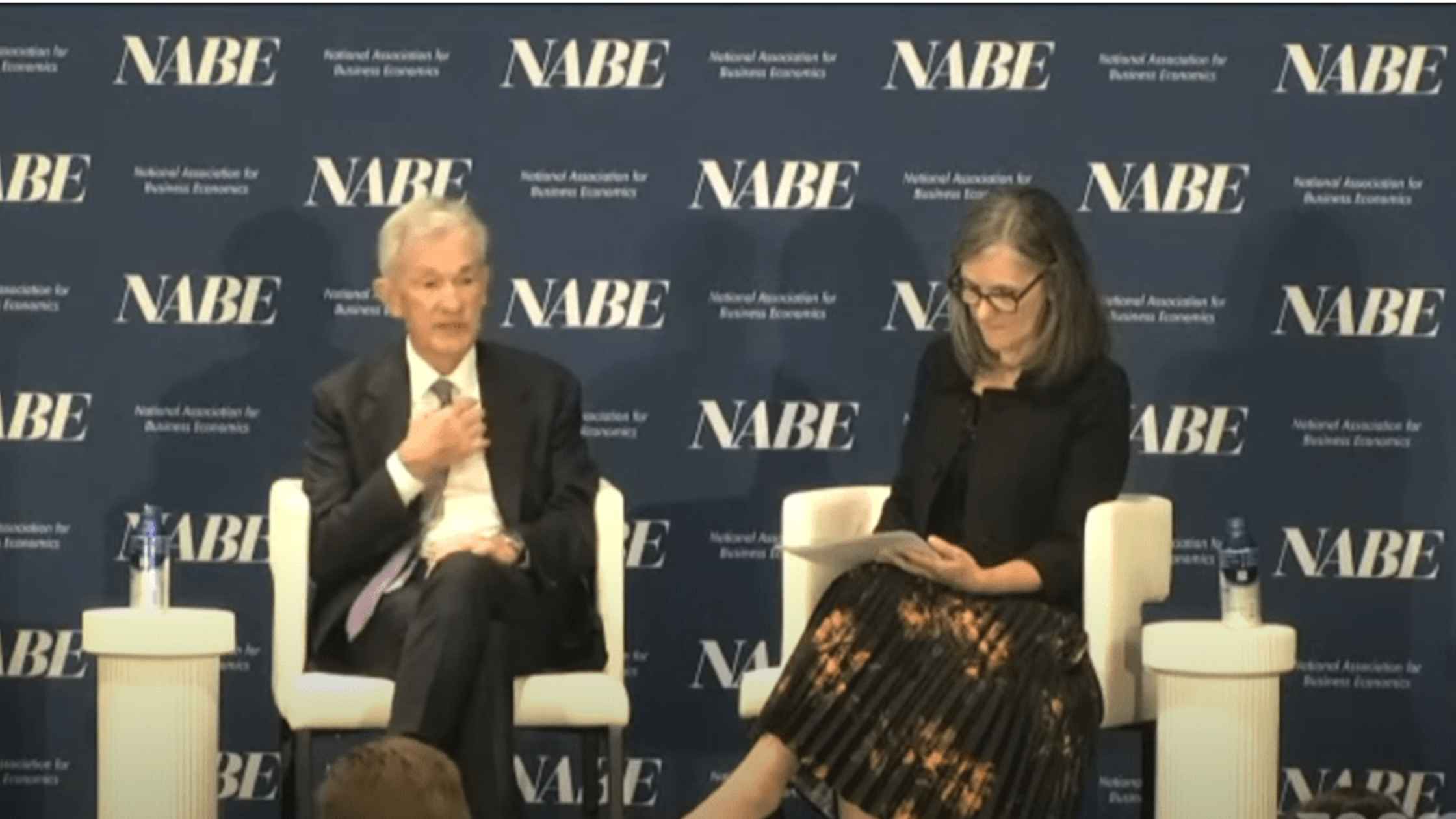 Jerome Powell Speaks at NABE