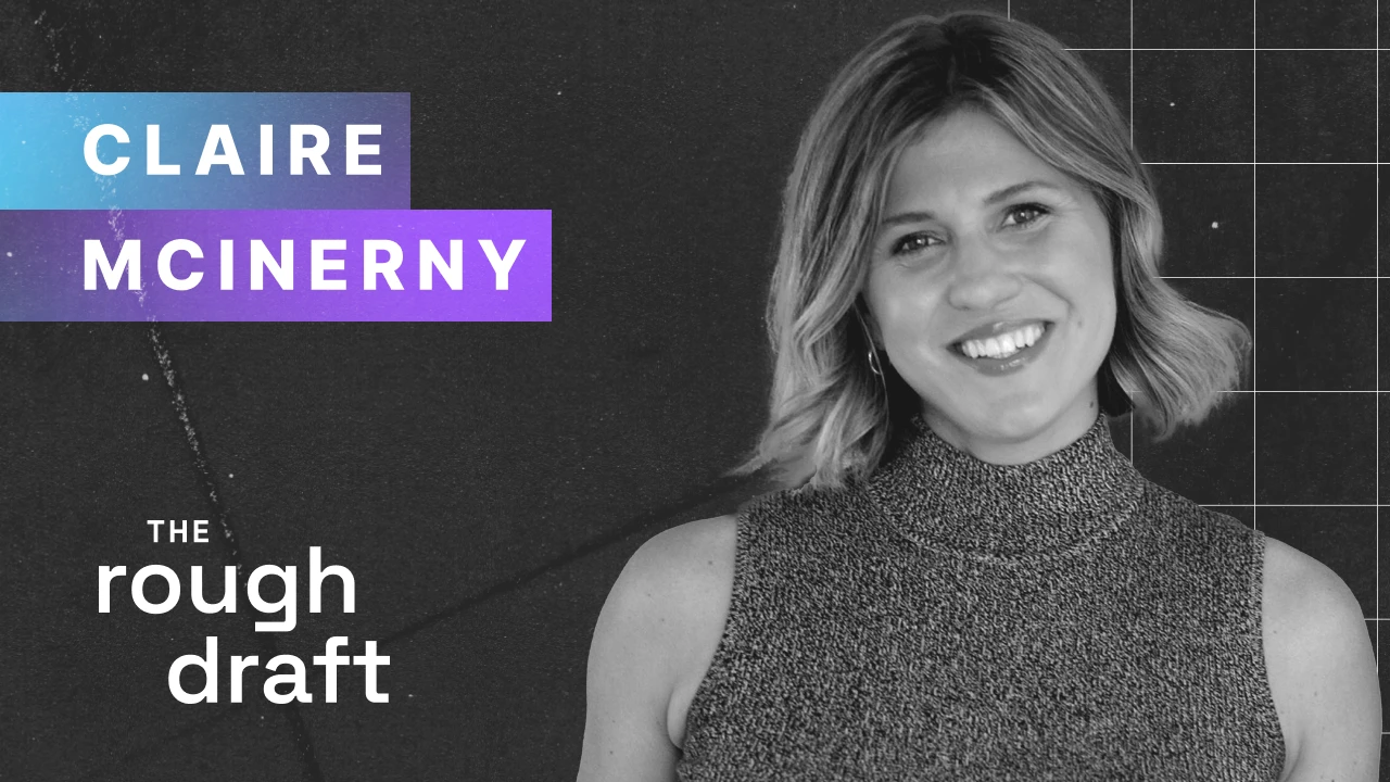 Claire McInerny team headshot showing smiling professional with neutral background and soft lighting