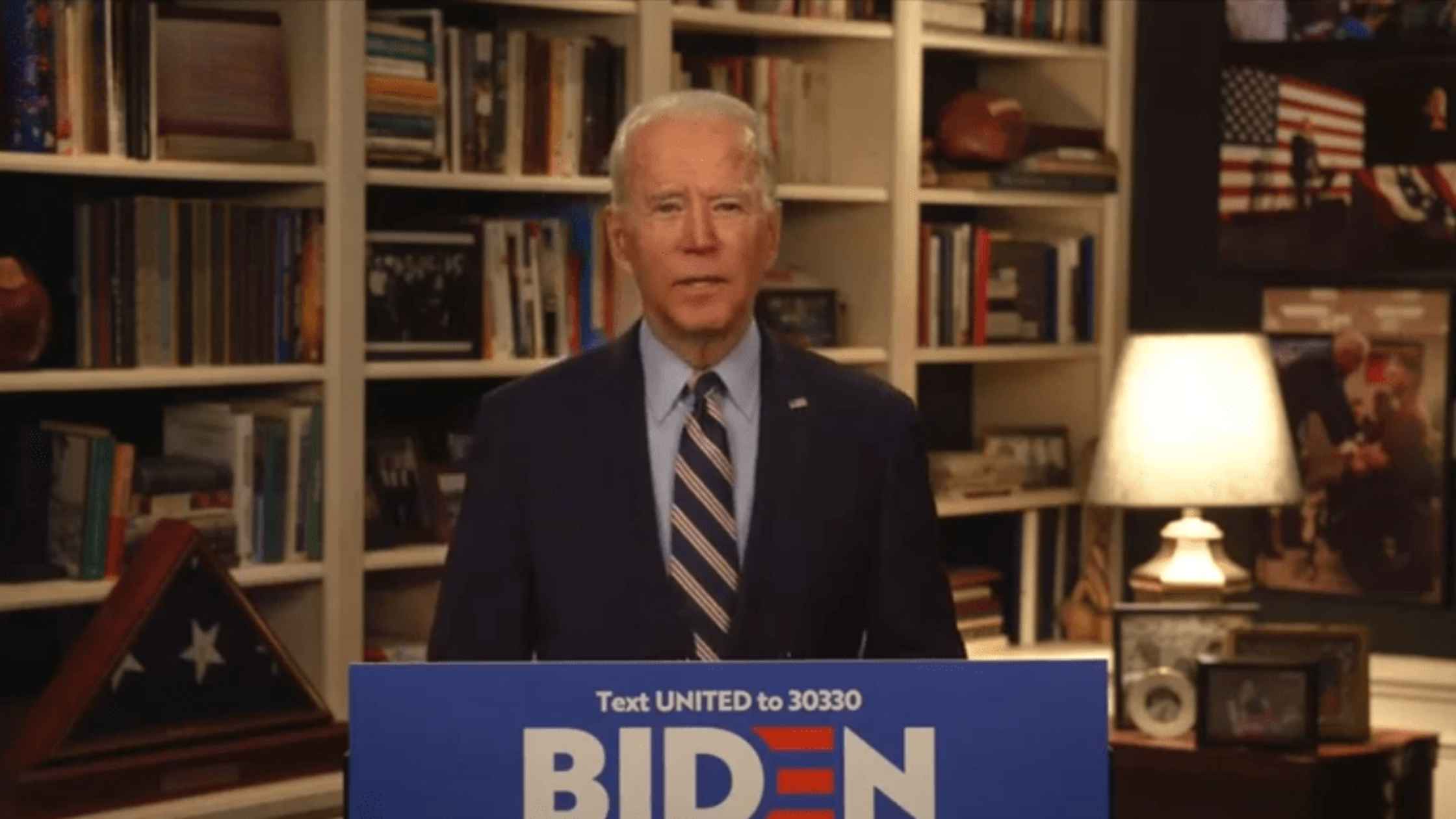 Biden speaks on COVID.
