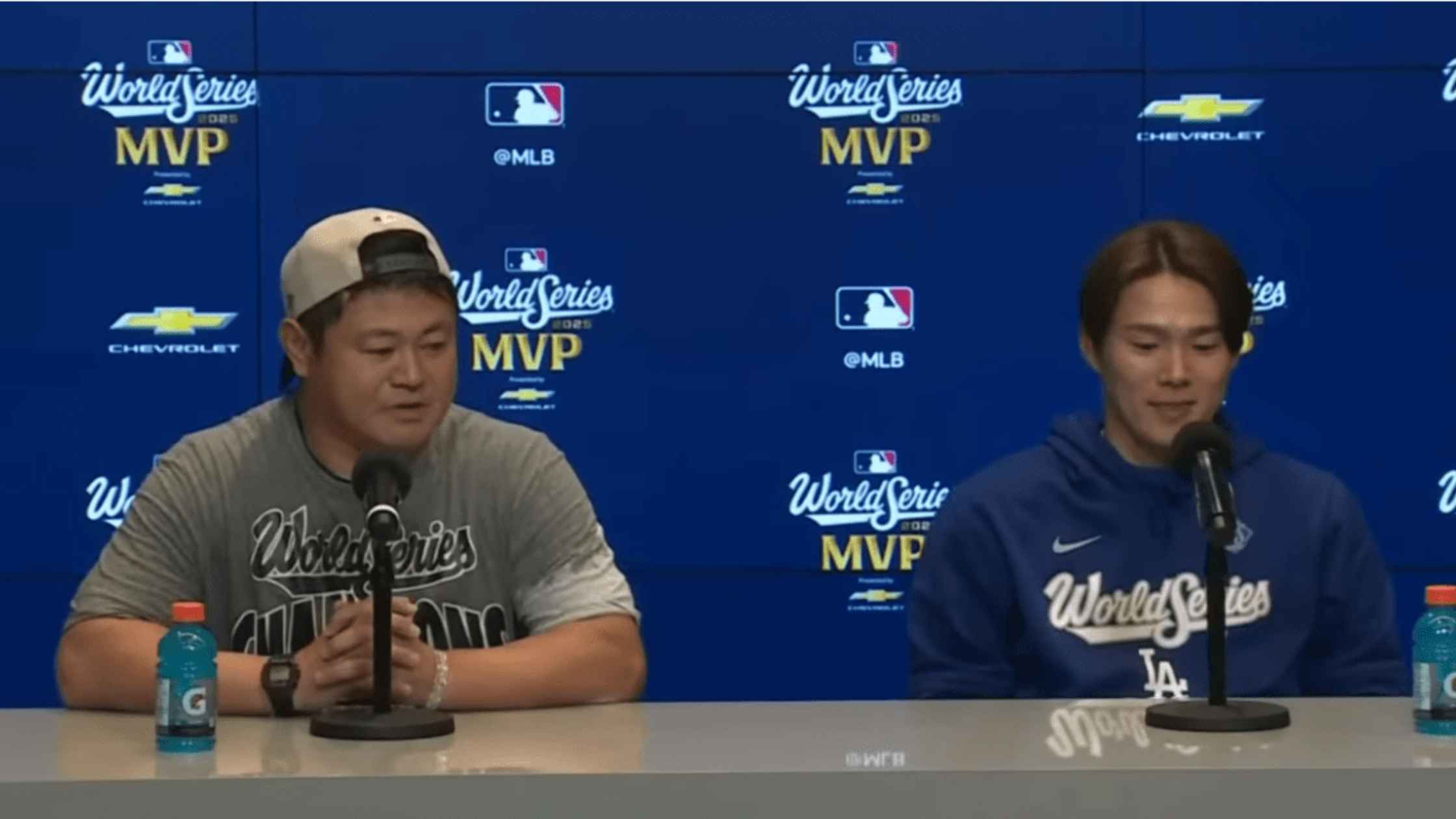 World Series Game 7 Press Conference