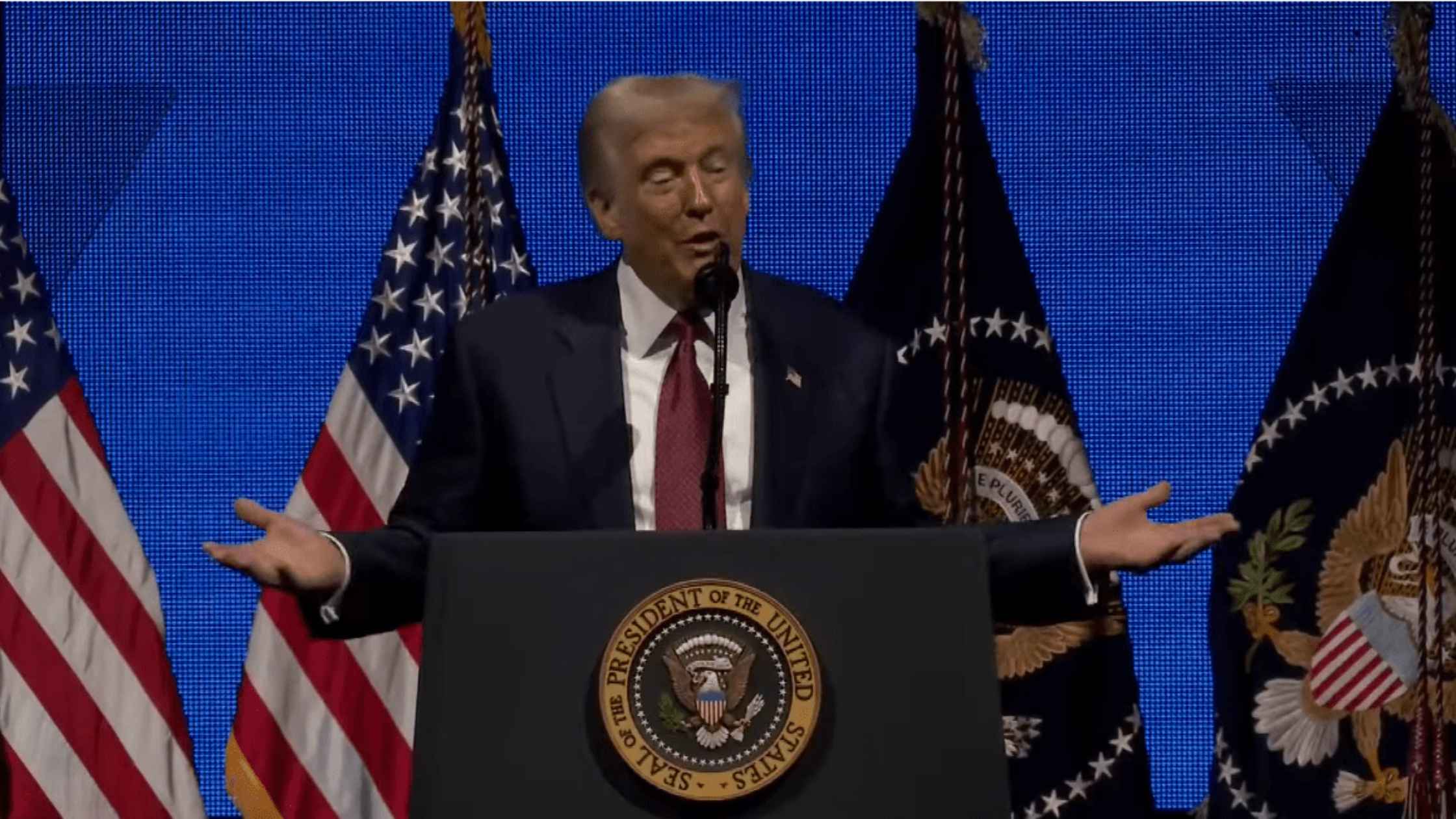 Trump Speaks at America Business Forum