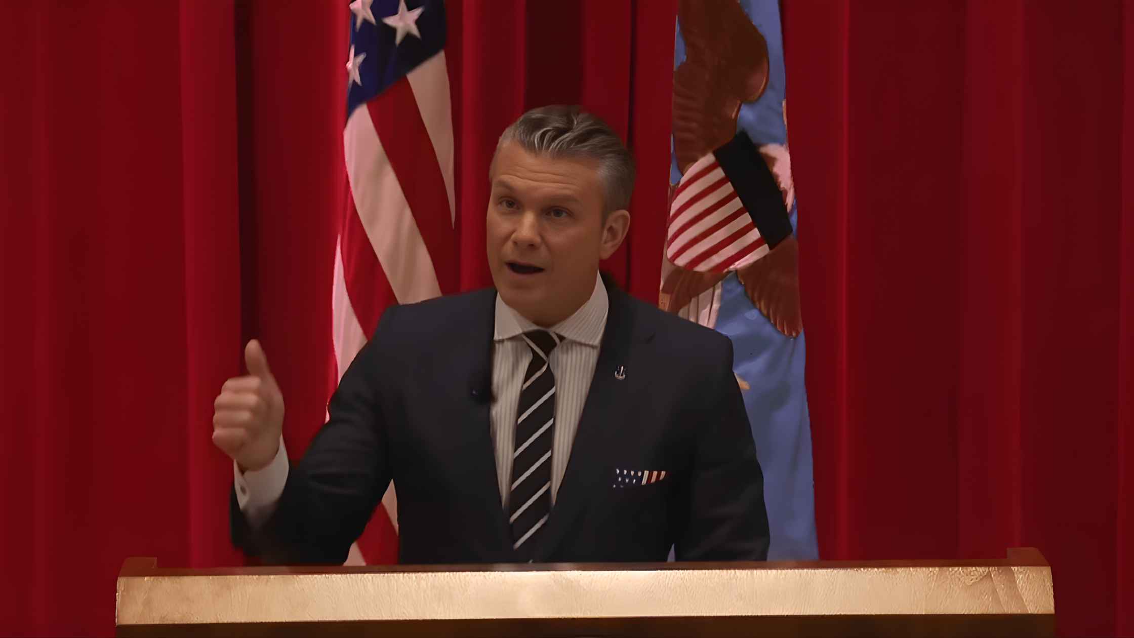 Hegseth at National War College
