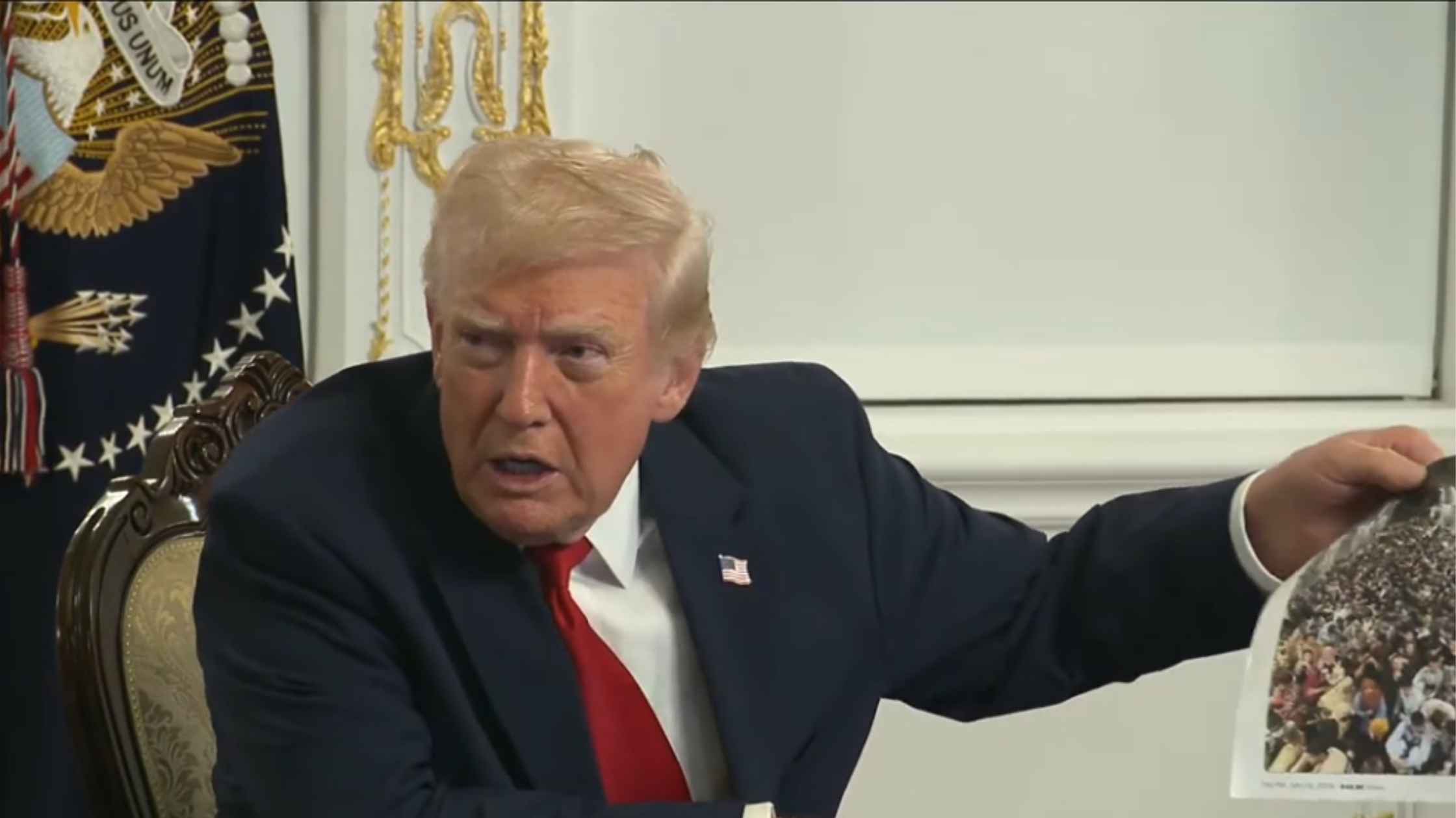 Trump Thanksgiving Service Member Call