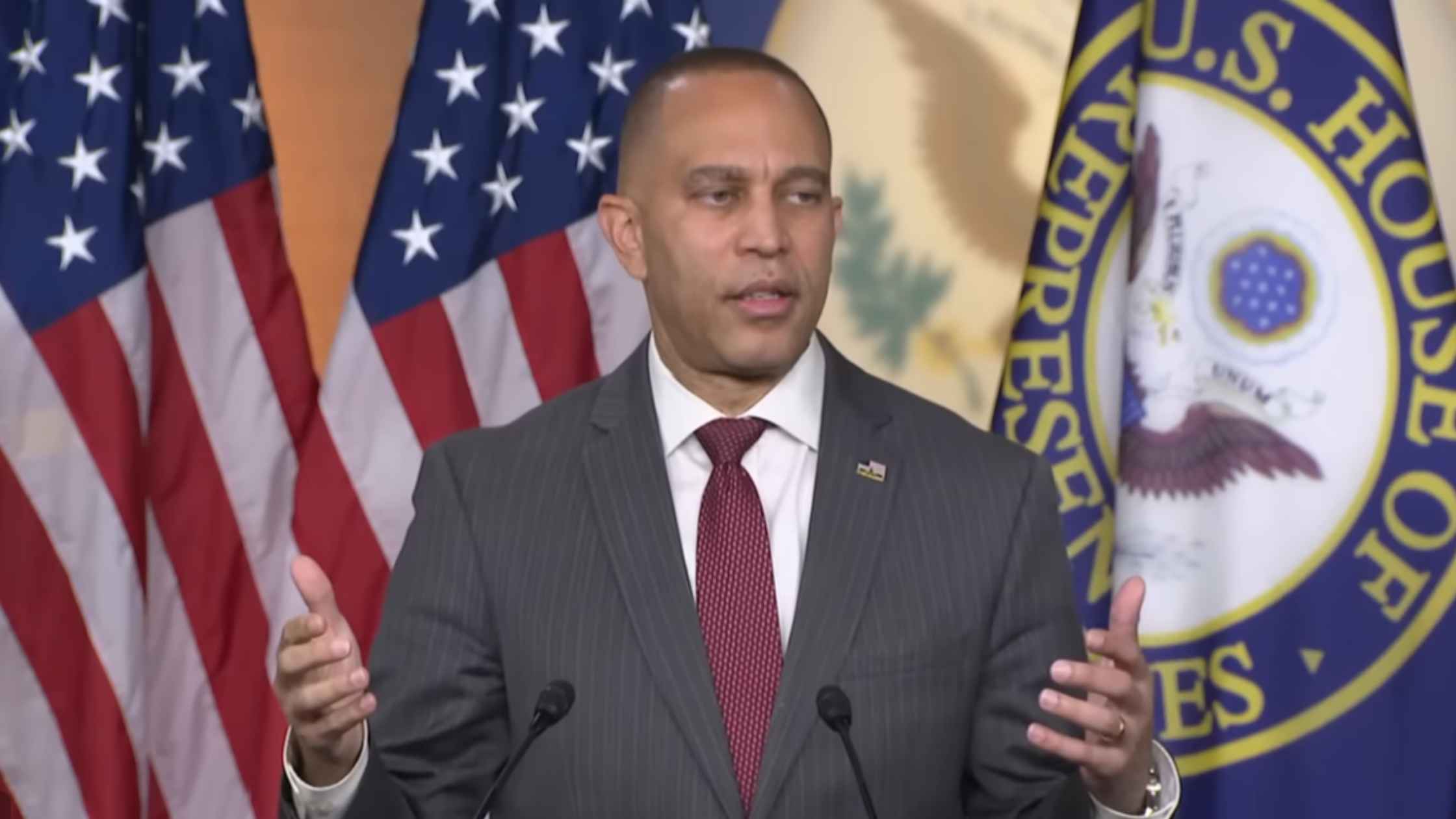 Hakeem Jeffries Press Conference 12/01/25