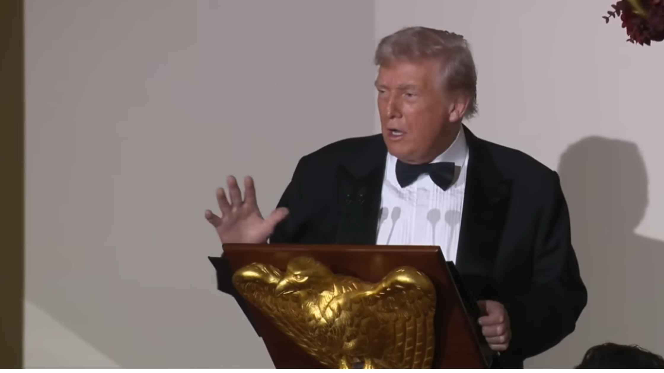 Trump at Congressional Ball