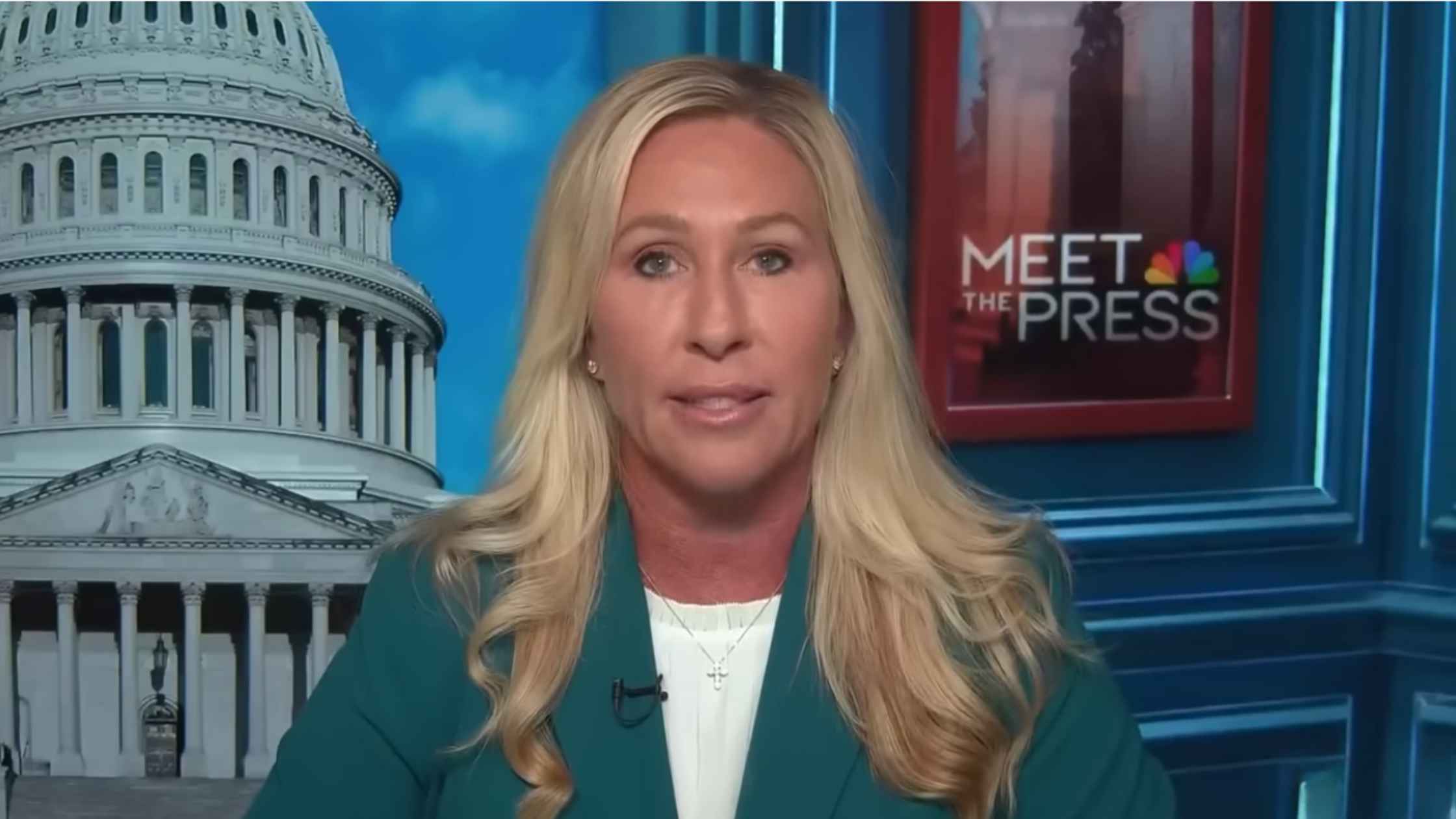 MTG Addresses Venezuela on Meet The Press