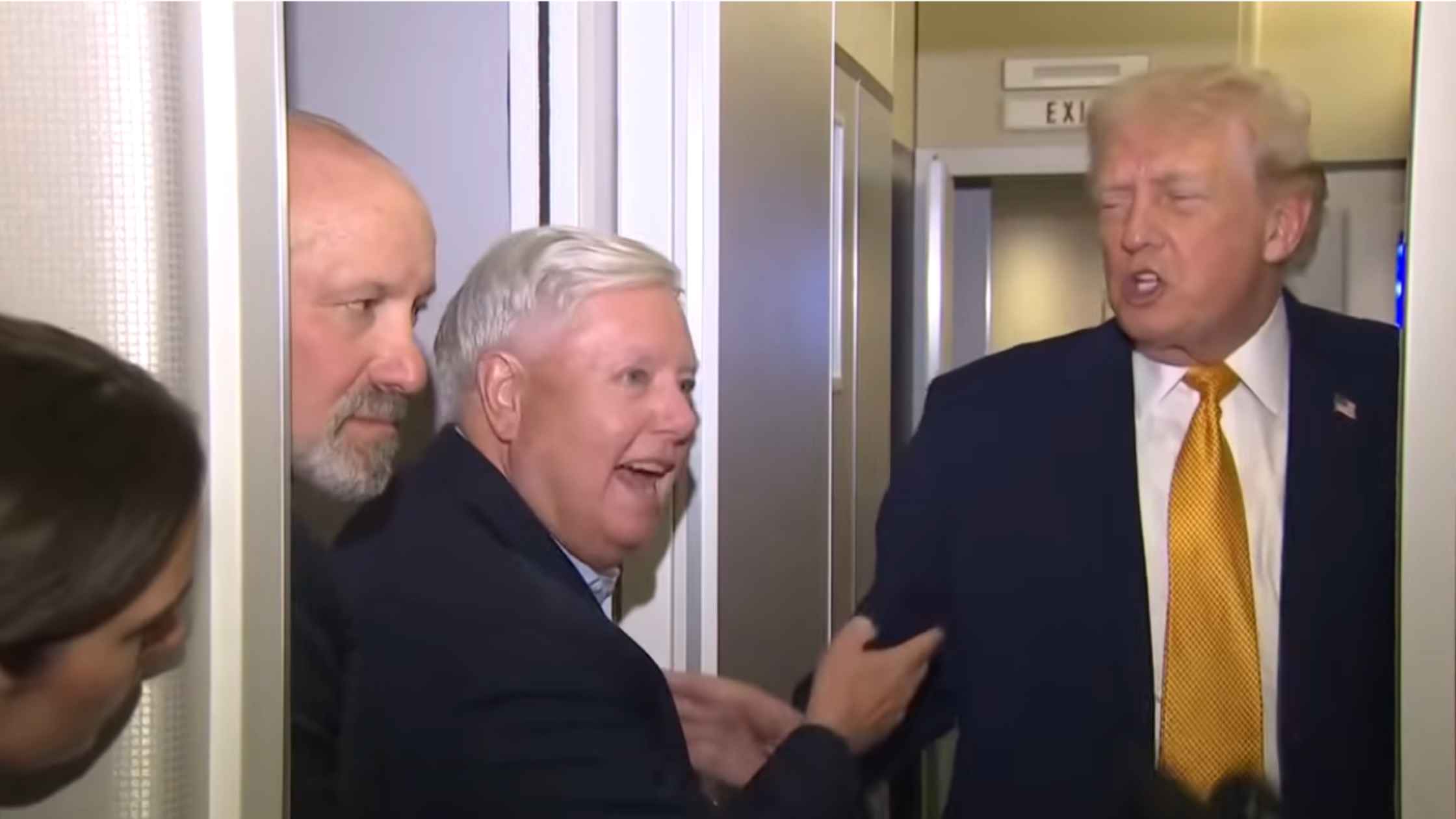 Air Force One Press Gaggle 1/04/26