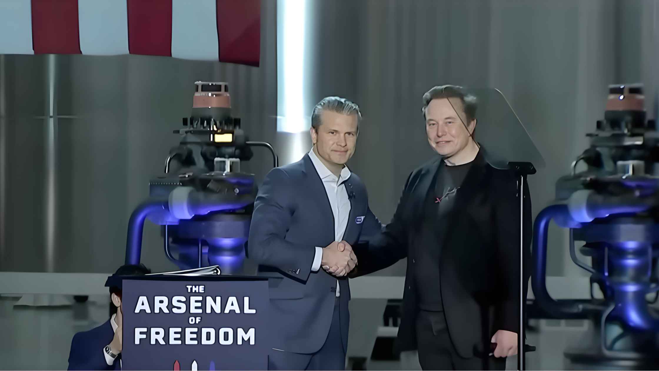 Hegseth Speaks at SpaceX