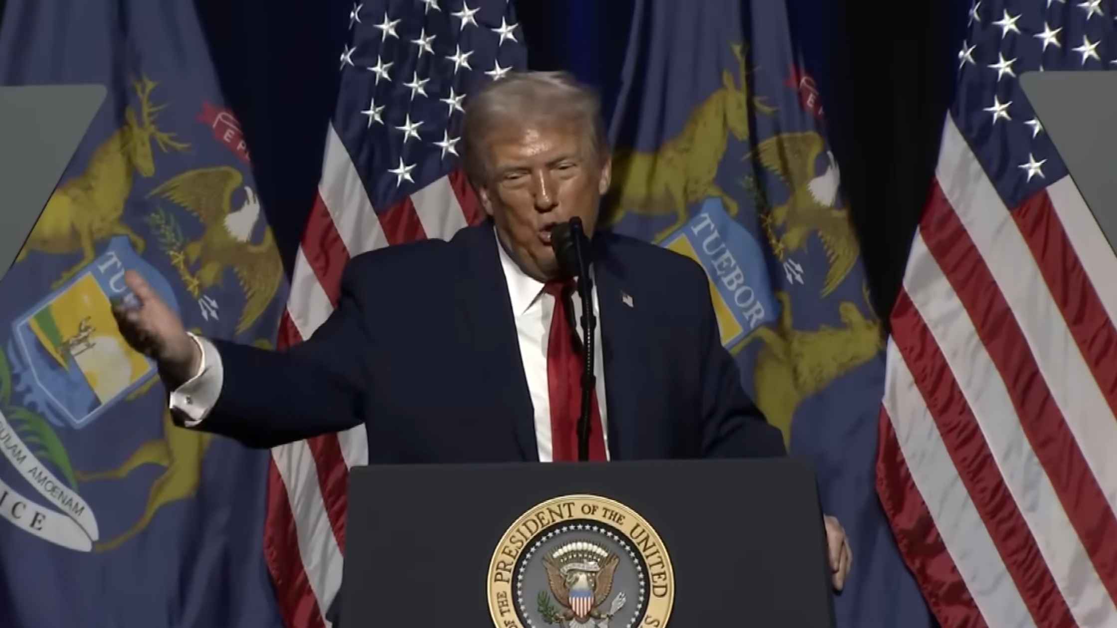 Trump at the Detroit Economic Club
