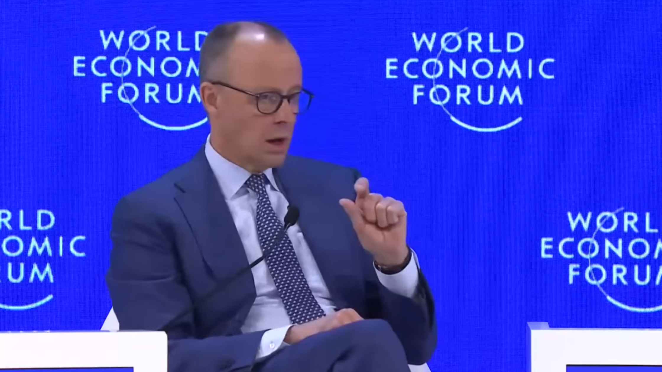 Merz at Davos