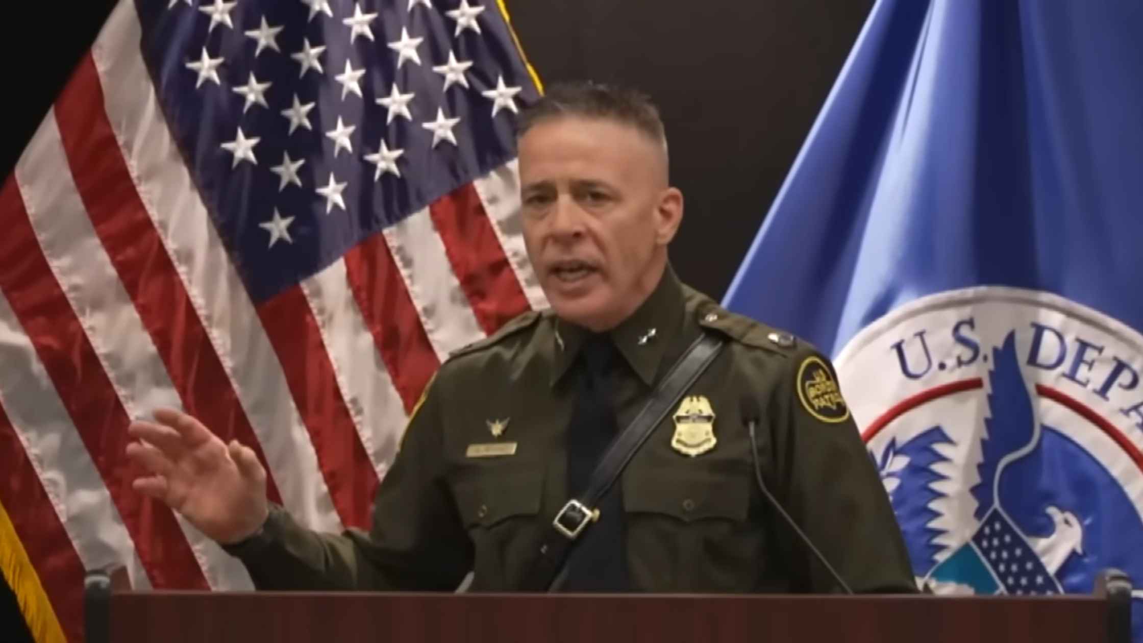 Border Patrol Press Conference on 1/24/26