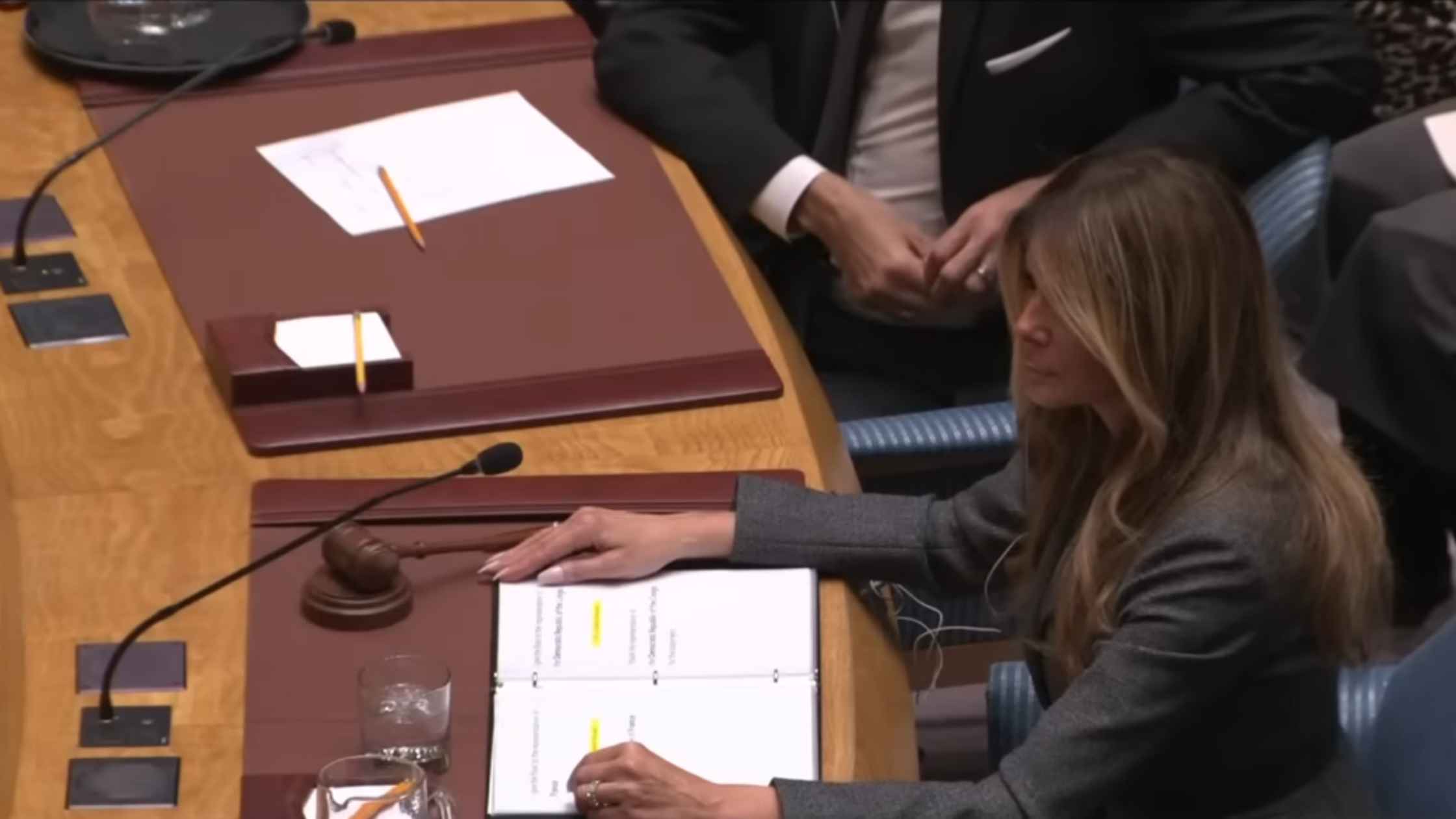 Melania Trump Chairs United Nations Meeting