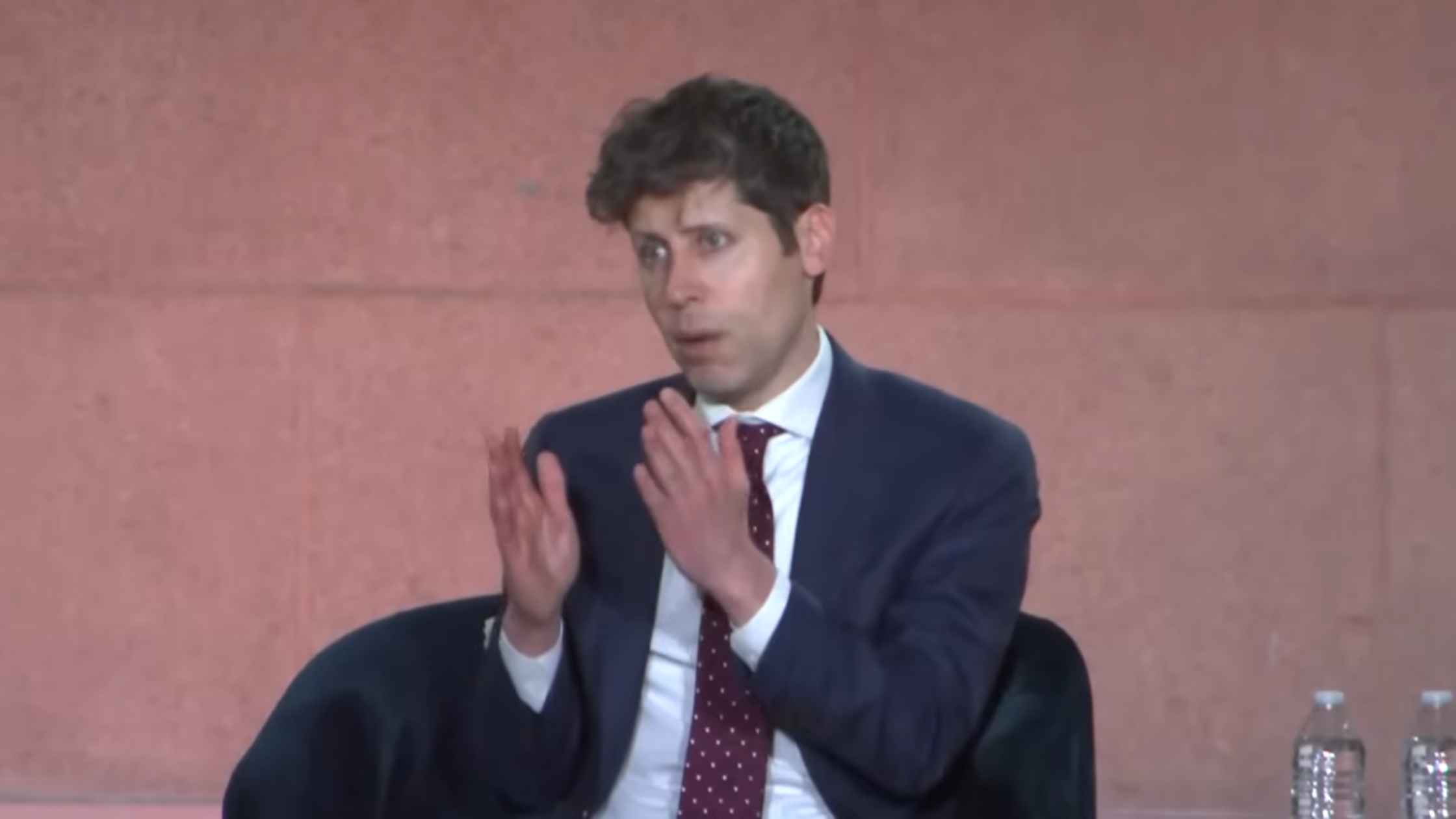 Altman speaks at BlackRock's US Infrastructure Summit