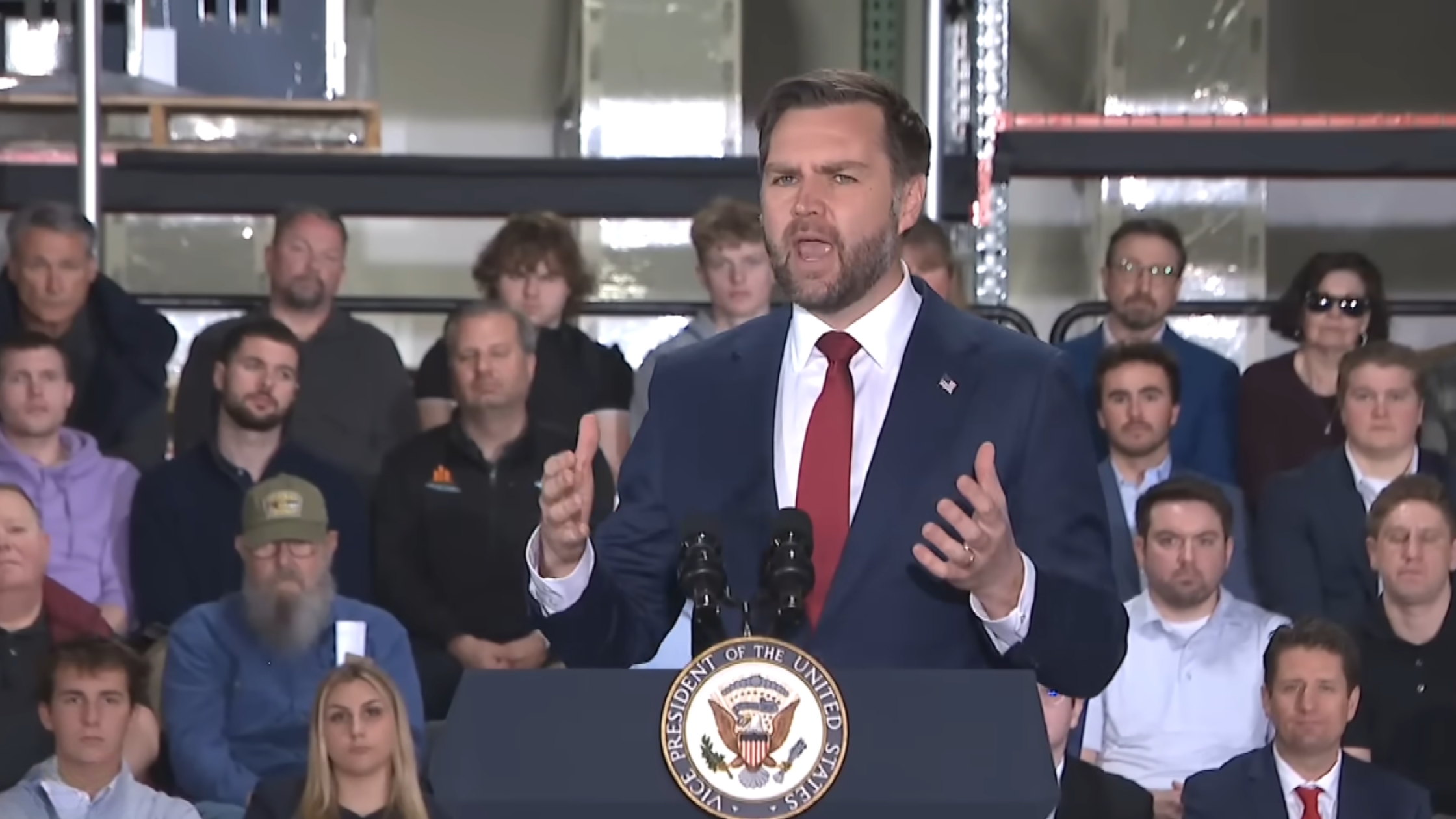 Vance Speaks in MIchigan