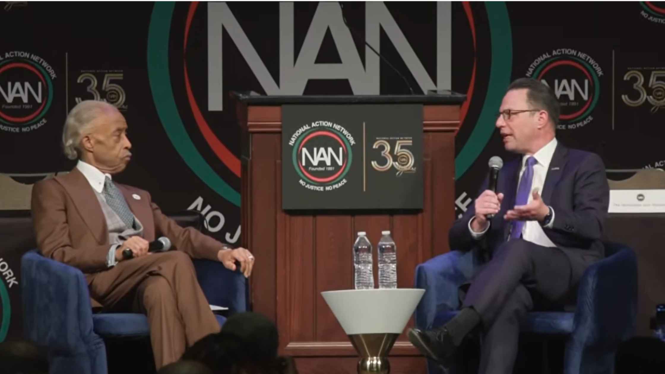 Shapiro Speaks with Sharpton